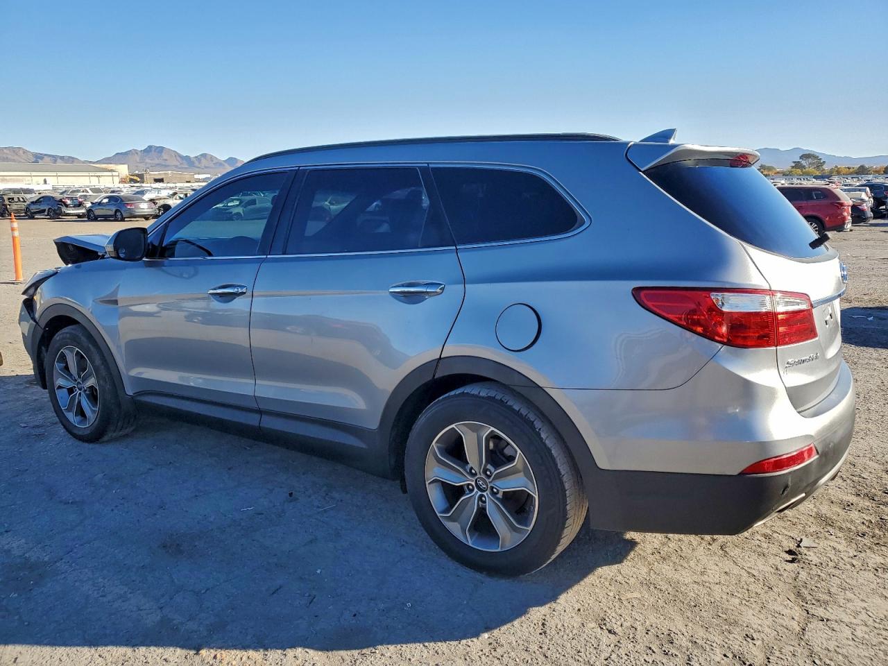 2014 Hyundai Santa Fe Gls Silver vin: KM8SM4HF8EU042618