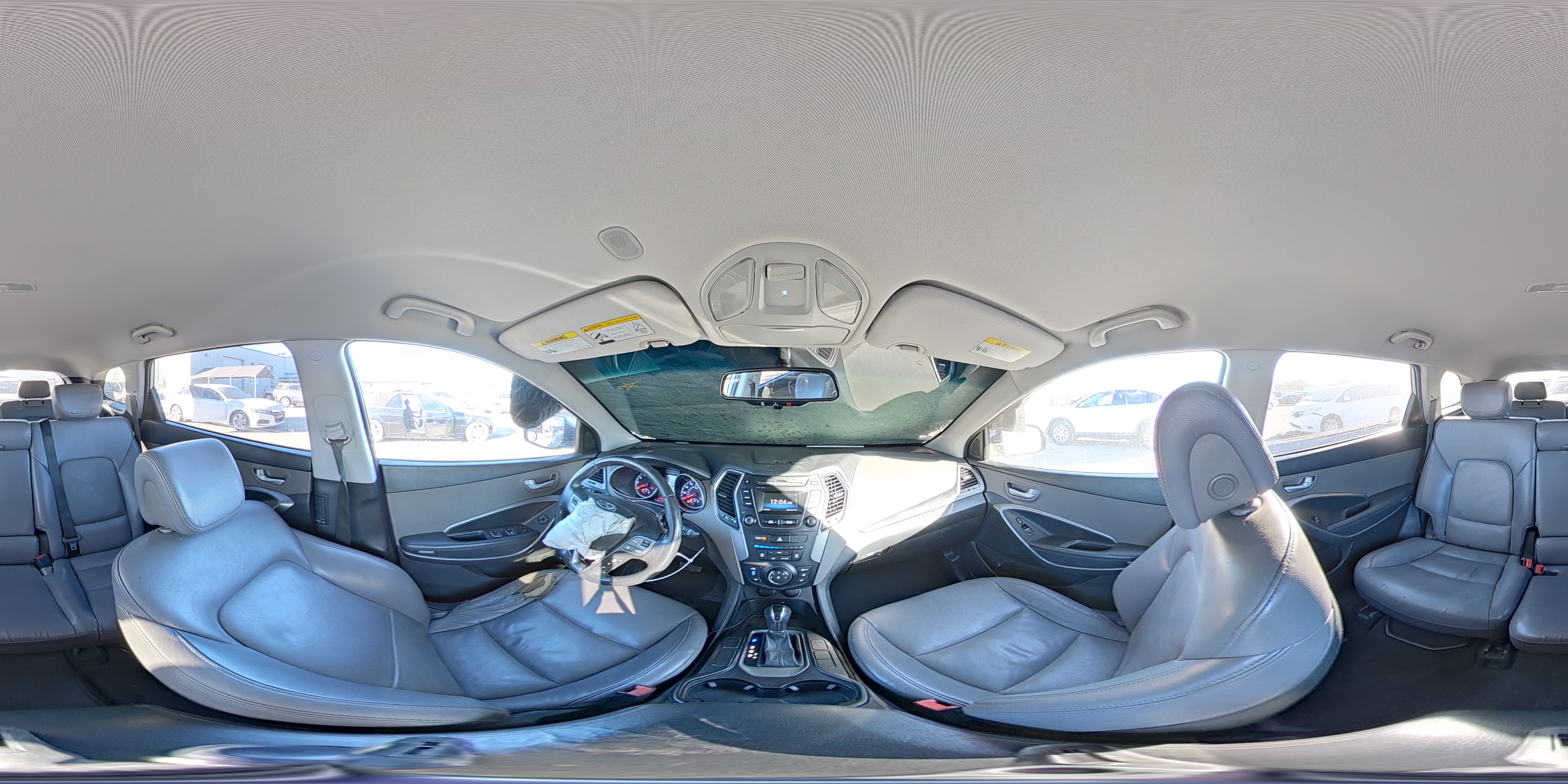 2014 Hyundai Santa Fe Gls Silver vin: KM8SM4HF8EU042618