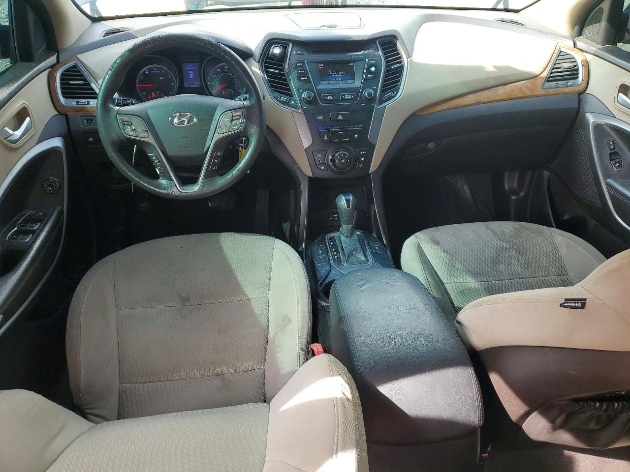 2015 Hyundai Santa Fe Gls Серый vin: KM8SM4HF8FU101488