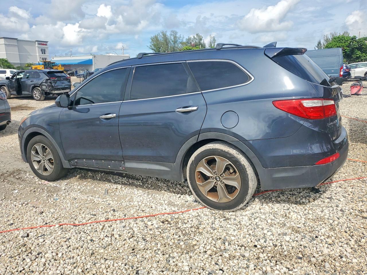 2015 Hyundai Santa Fe Gls Серый vin: KM8SM4HF8FU101488