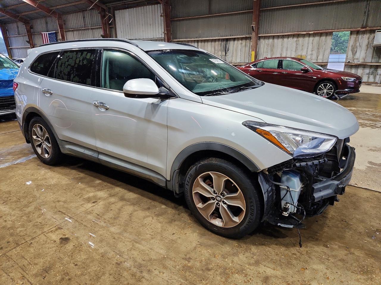 2015 Hyundai Santa Fe Gls Silver vin: KM8SM4HF9FU099315