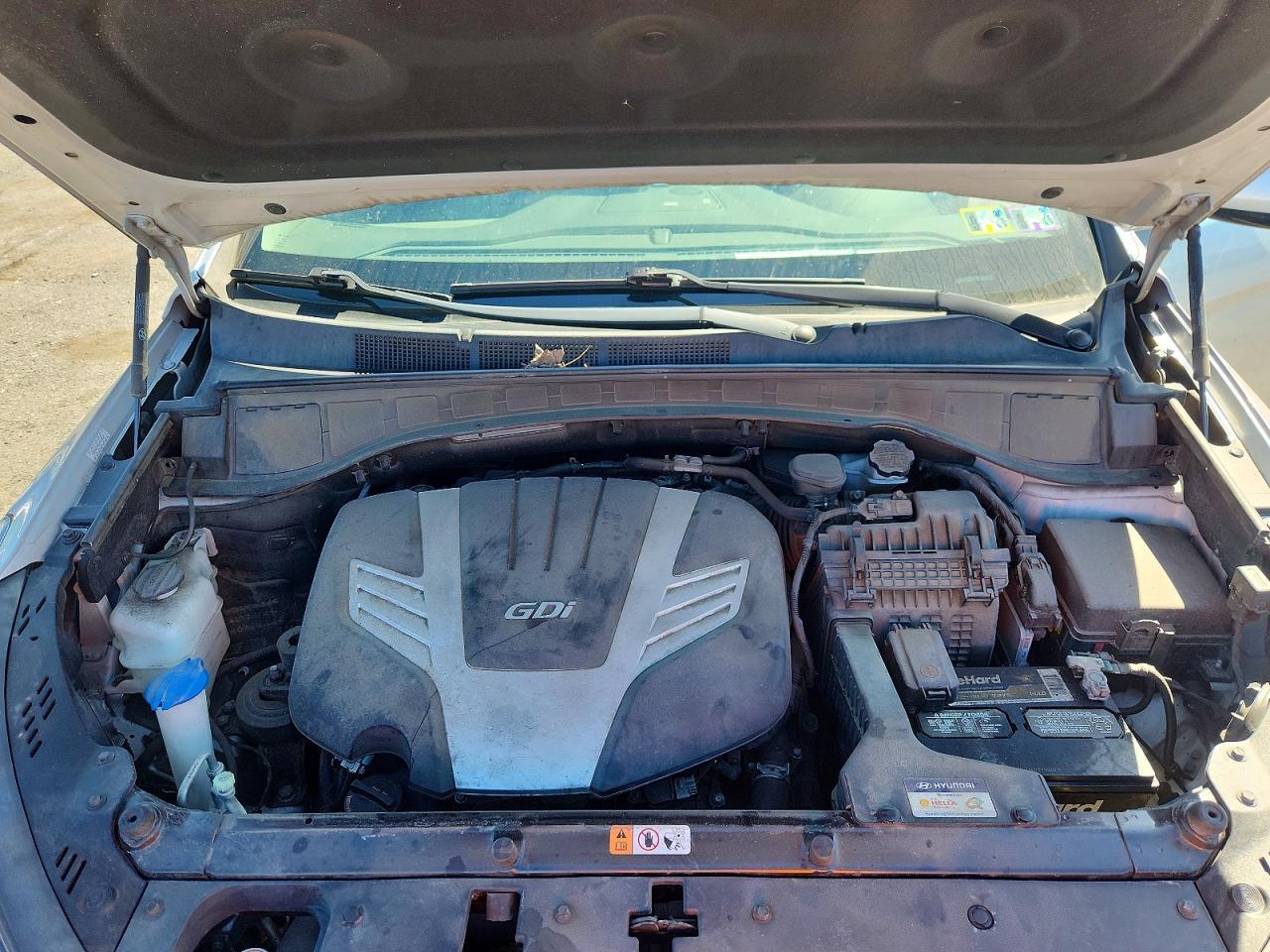 2019 Hyundai Santa Fe Xl Se Серебряный vin: KM8SM4HF9KU304609