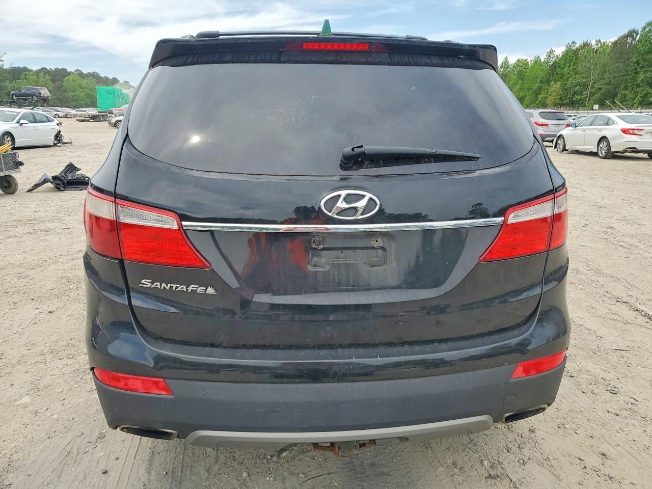 2013 Hyundai Santa Fe Gls Черный vin: KM8SM4HFXDU010994