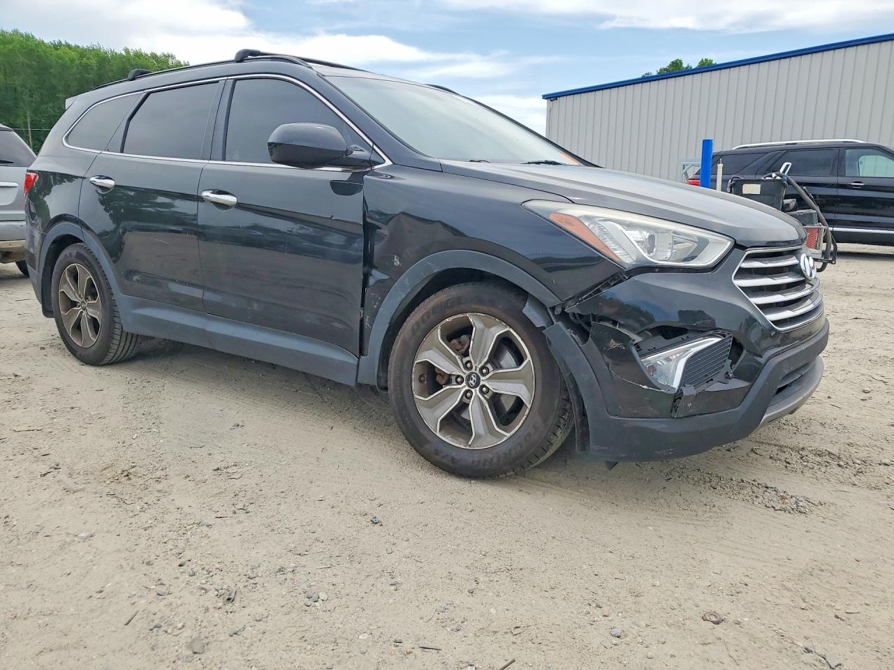 2013 Hyundai Santa Fe Gls Черный vin: KM8SM4HFXDU010994
