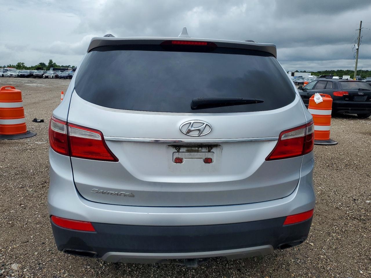 2013 Hyundai Santa Fe Gls Silver vin: KM8SM4HFXDU015533