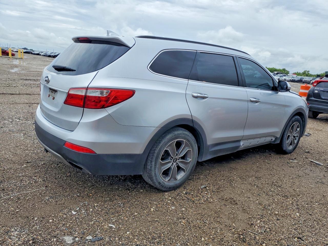2013 Hyundai Santa Fe Gls Silver vin: KM8SM4HFXDU015533