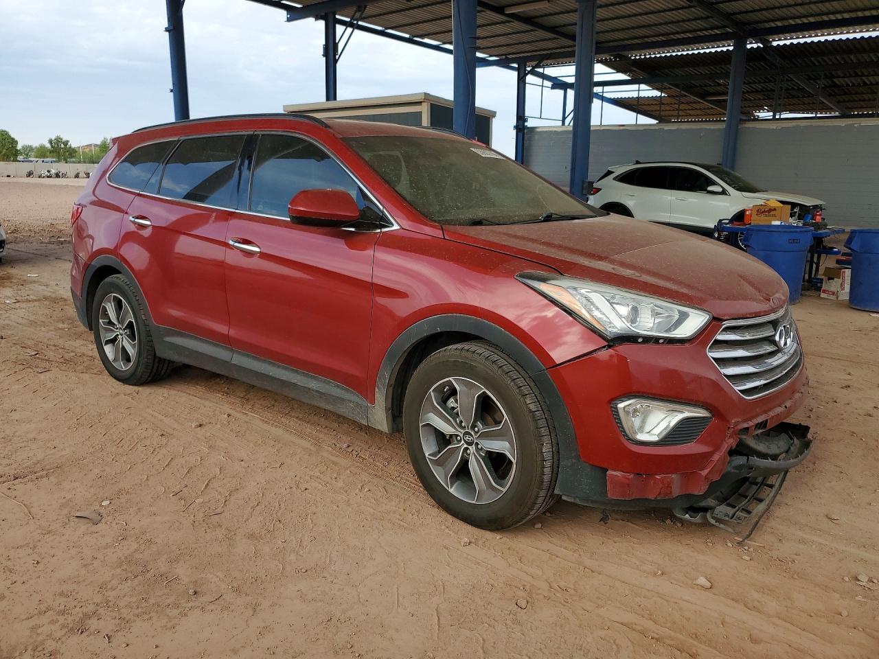 2014 Hyundai Santa Fe Gls Red vin: KM8SM4HFXEU065978