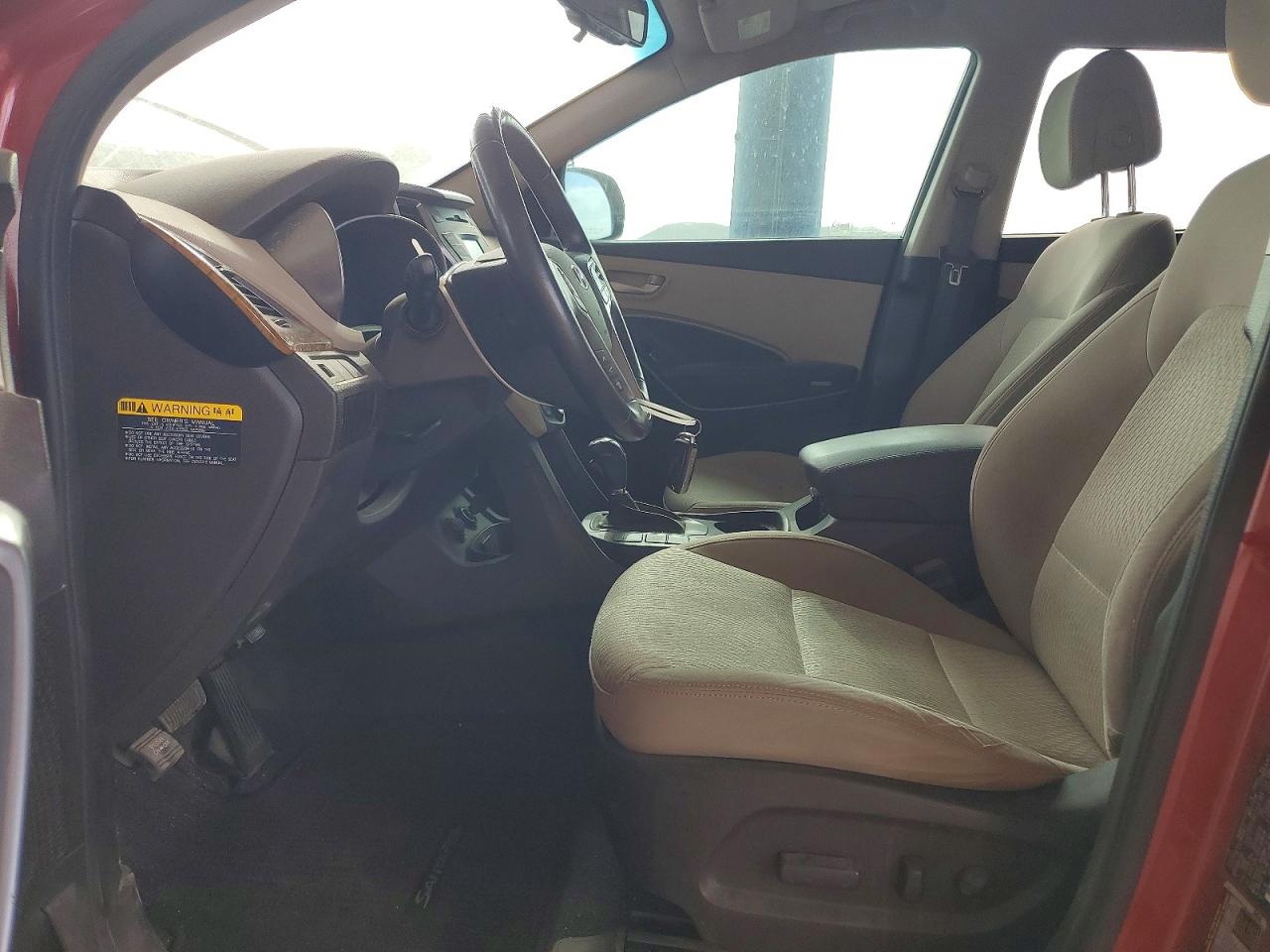 2014 Hyundai Santa Fe Gls Red vin: KM8SM4HFXEU065978