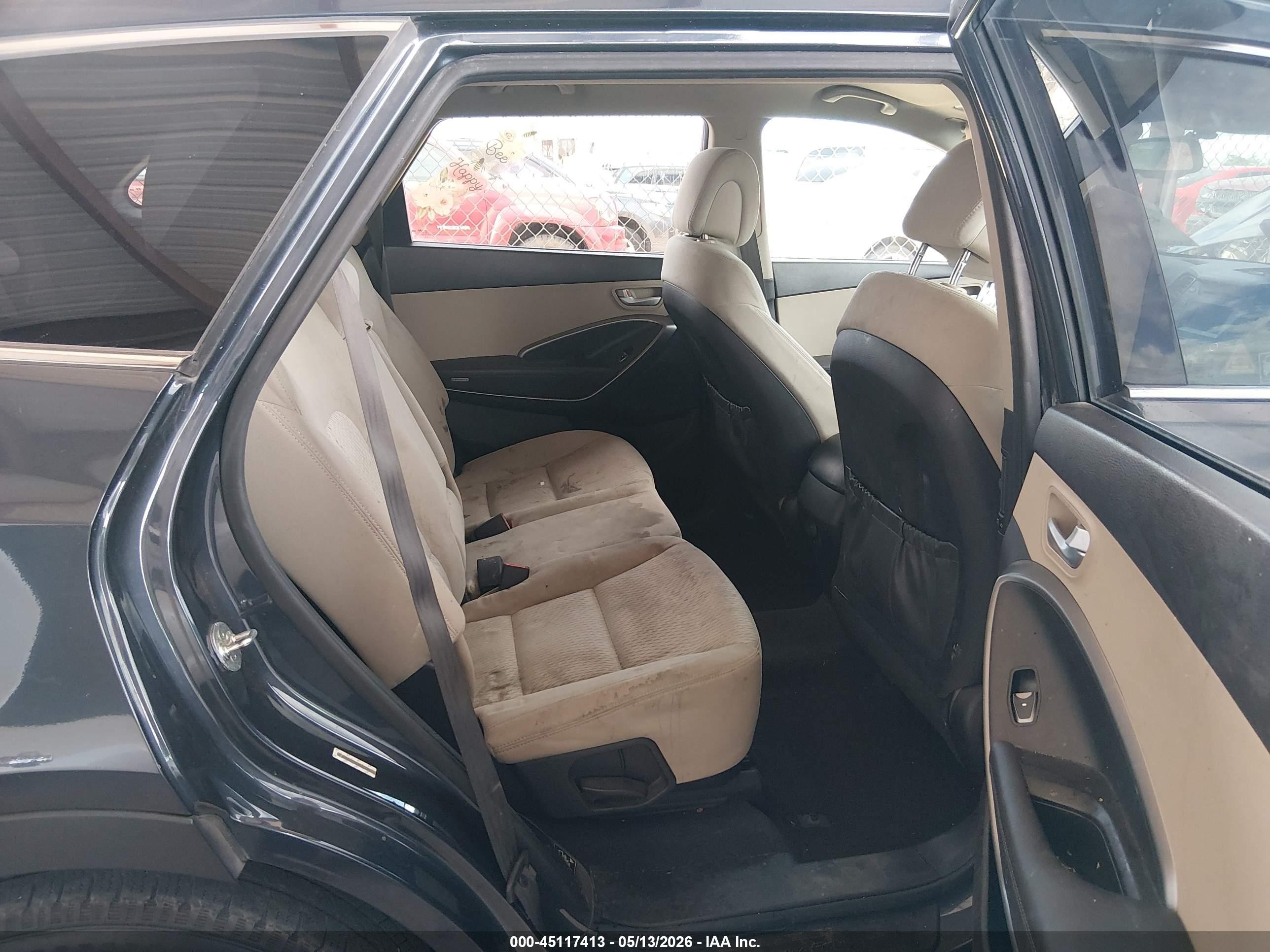 2014 Hyundai Santa Fe Gls Gray vin: KM8SM4HFXEU087964
