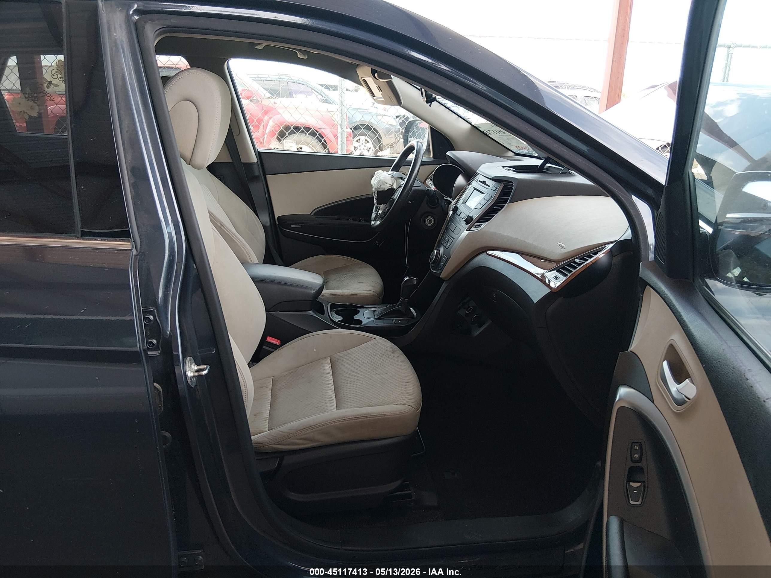 2014 Hyundai Santa Fe Gls Gray vin: KM8SM4HFXEU087964