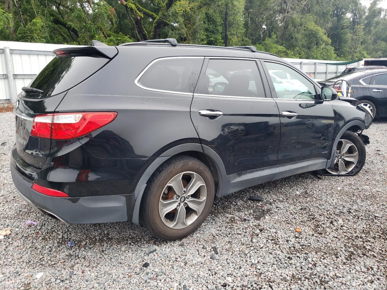 2015 Hyundai Santa Fe Gls Black vin: KM8SM4HFXFU122830