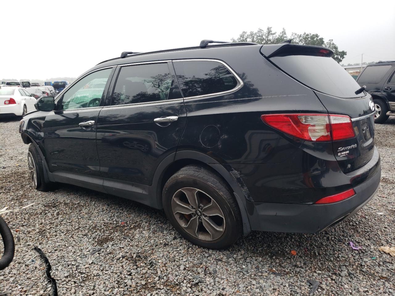 2015 Hyundai Santa Fe Gls Black vin: KM8SM4HFXFU122830