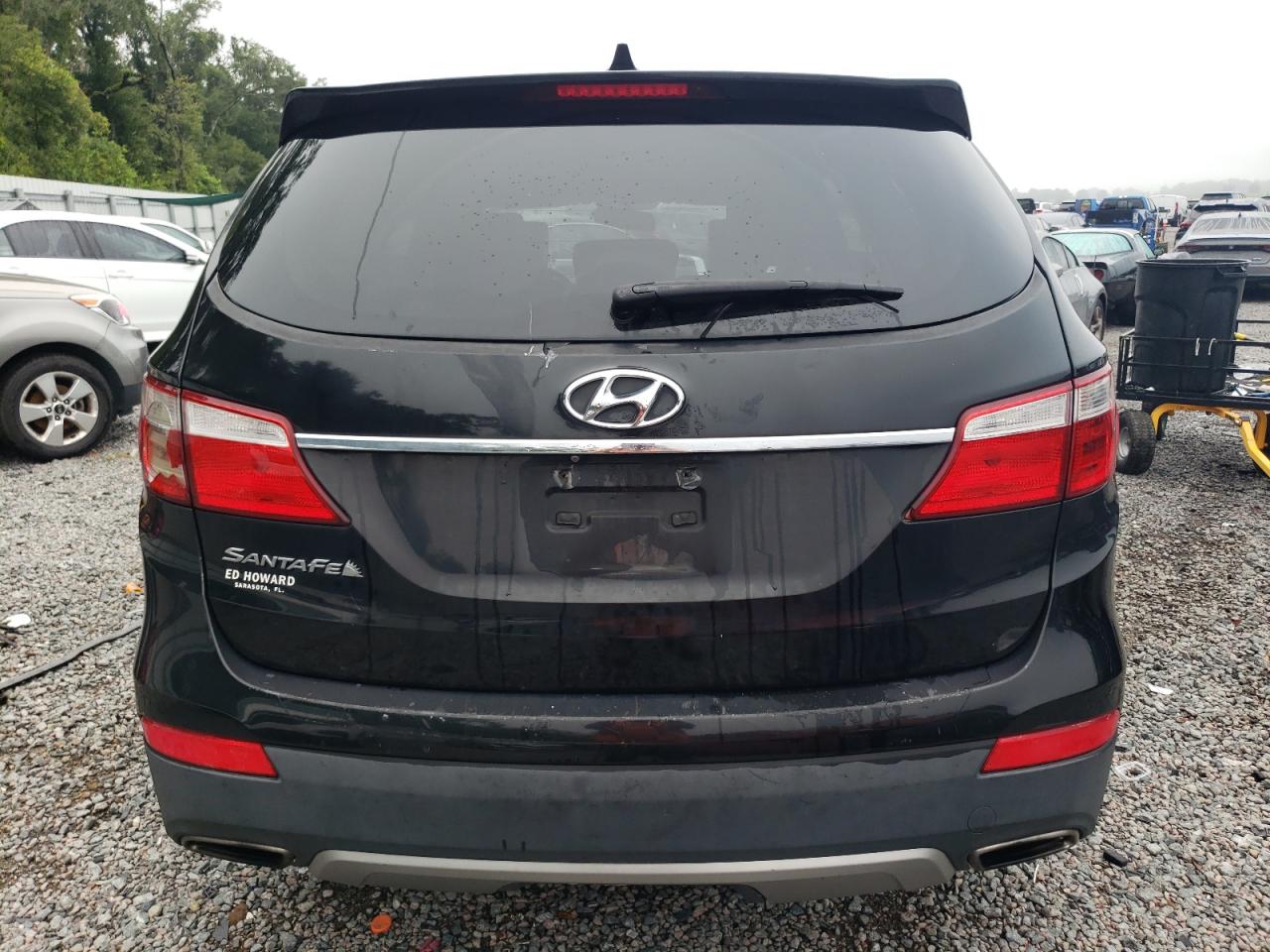 2015 Hyundai Santa Fe Gls Black vin: KM8SM4HFXFU122830