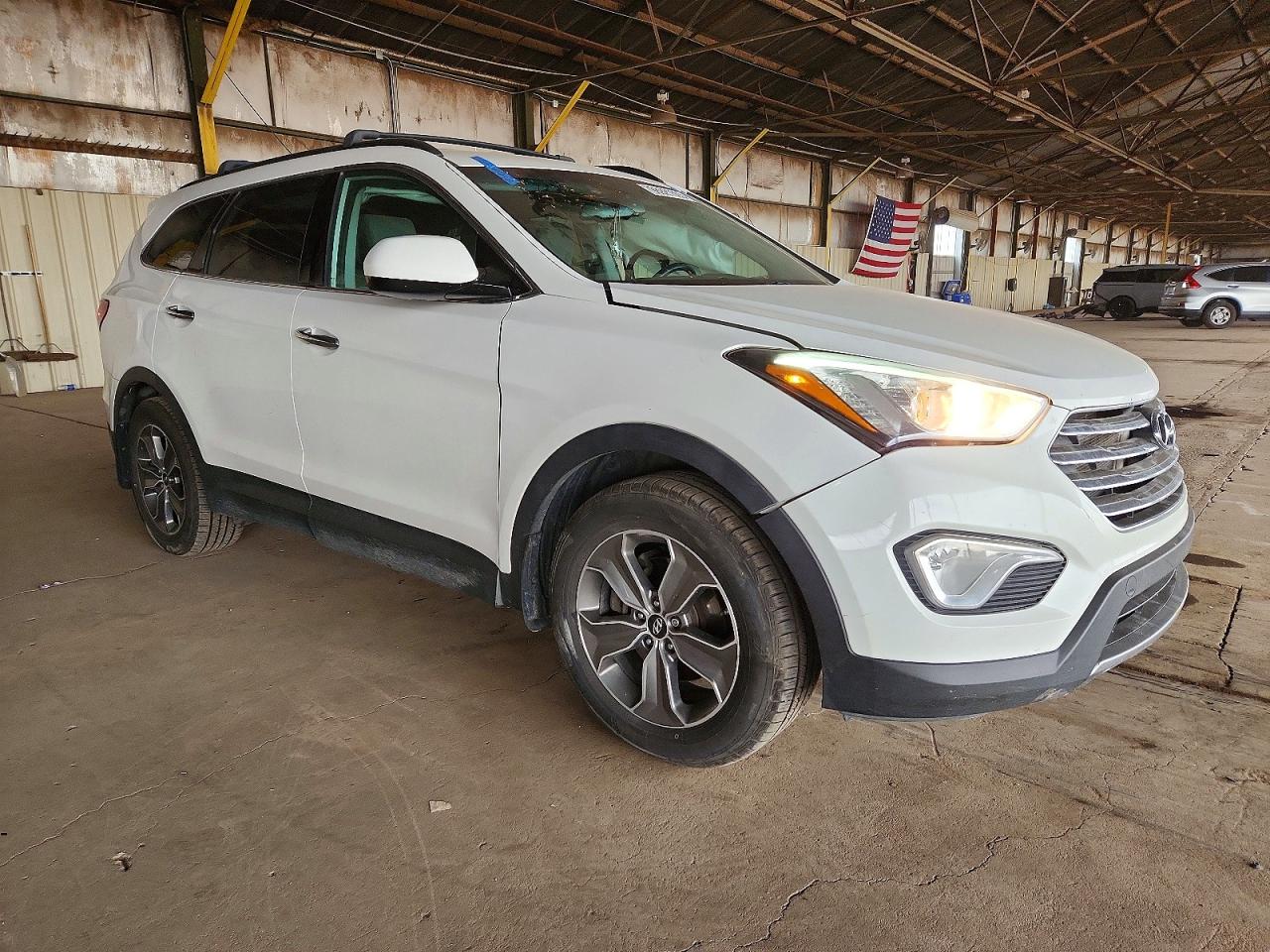 2014 Hyundai Santa Fe Gls Белый vin: KM8SMDHF0EU057162