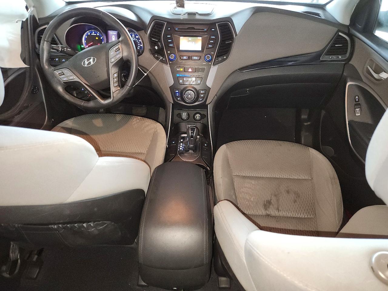 2014 Hyundai Santa Fe Gls Белый vin: KM8SMDHF0EU057162