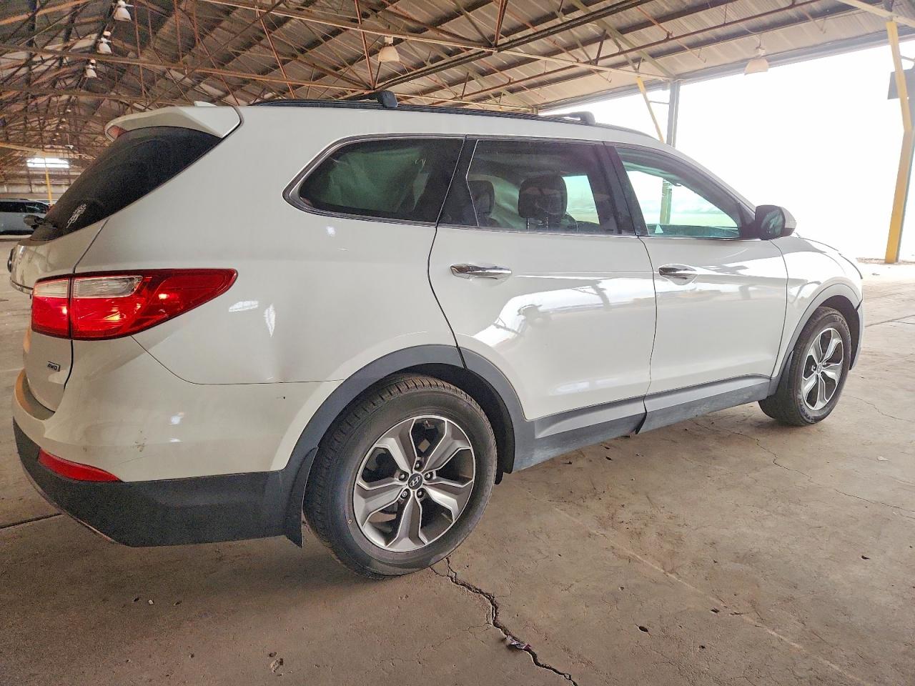 2014 Hyundai Santa Fe Gls Белый vin: KM8SMDHF0EU057162