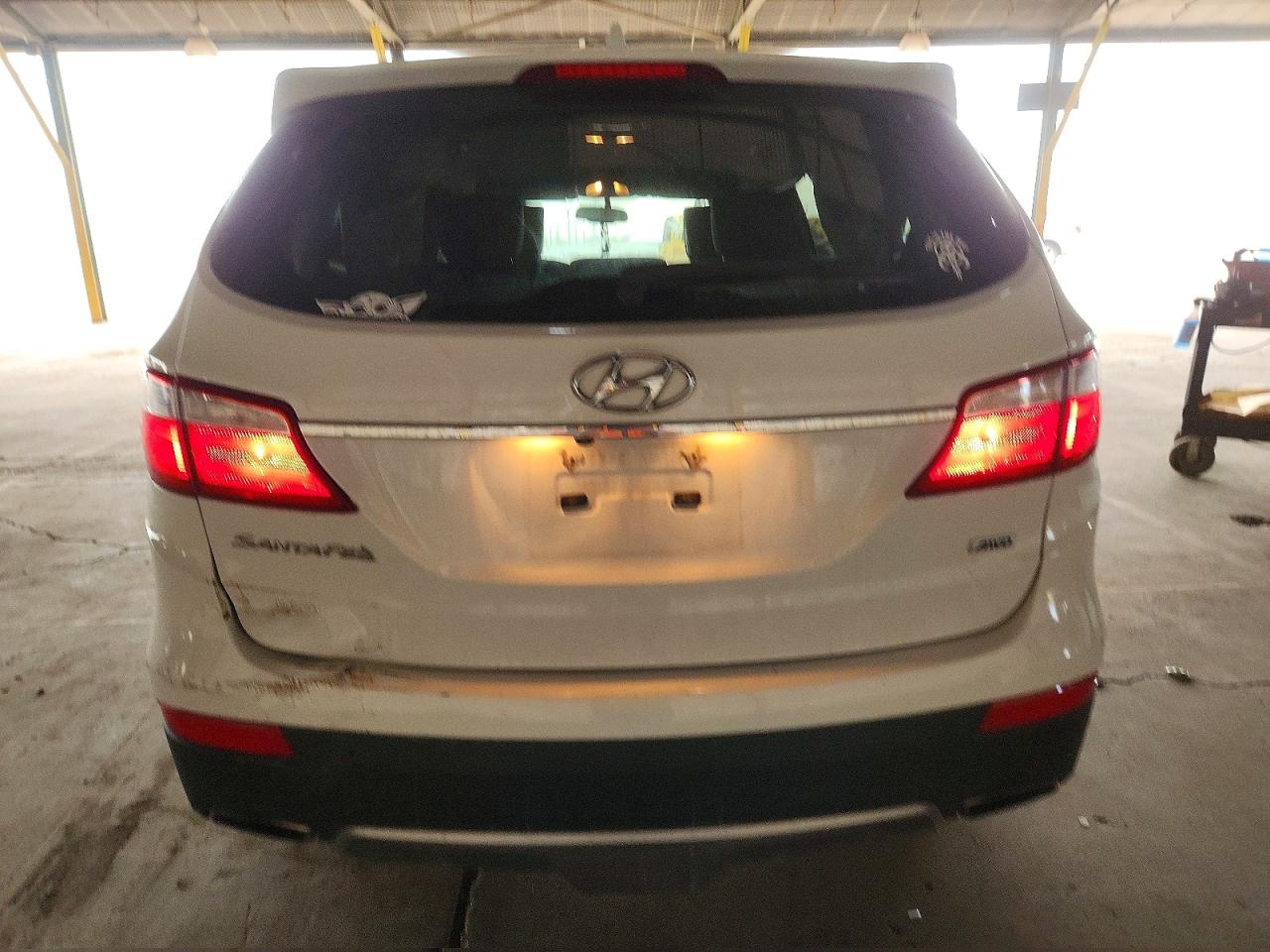 2014 Hyundai Santa Fe Gls Белый vin: KM8SMDHF0EU057162