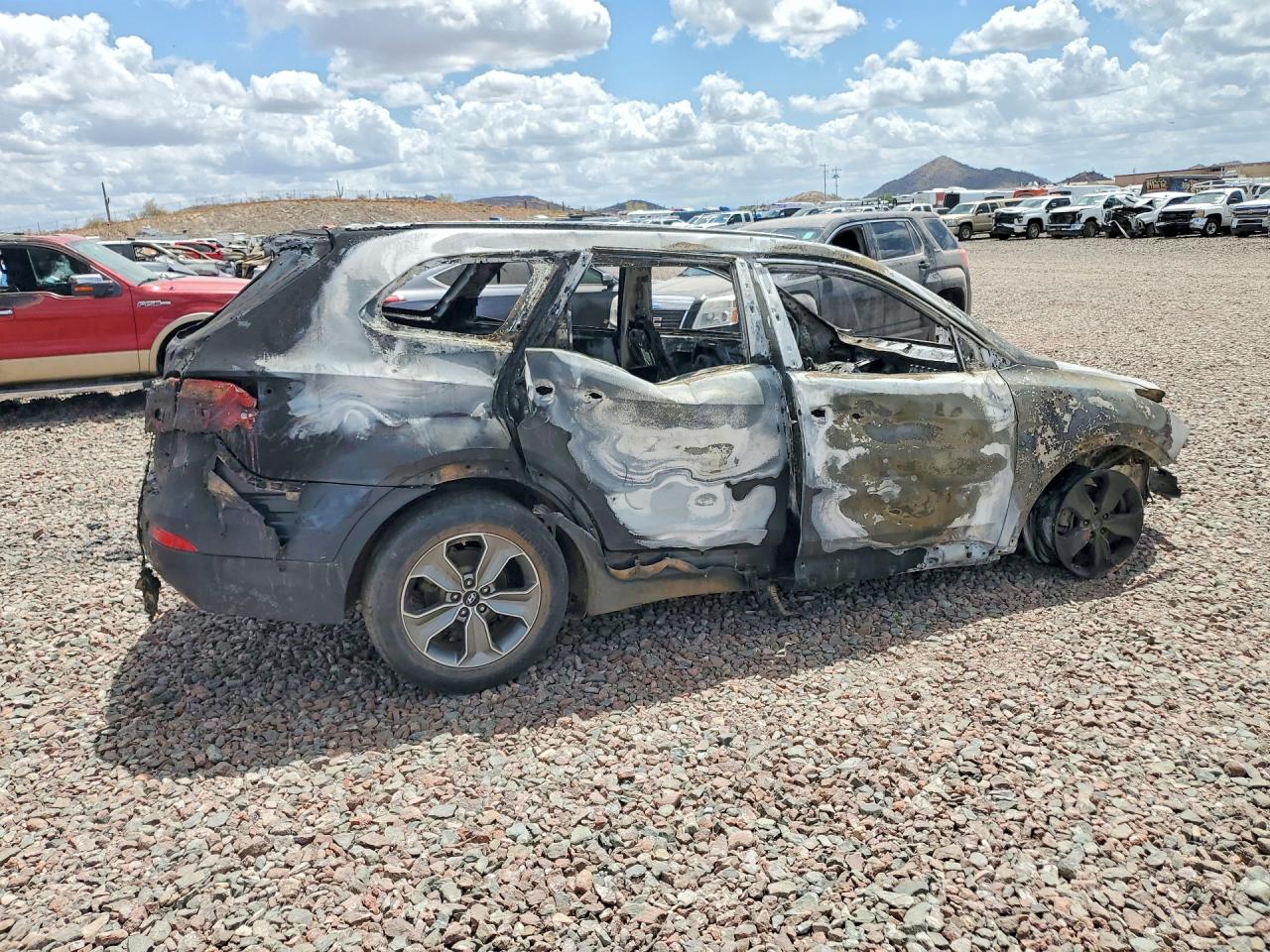 2015 Hyundai Santa Fe Gls Burn vin: KM8SMDHF0FU090079