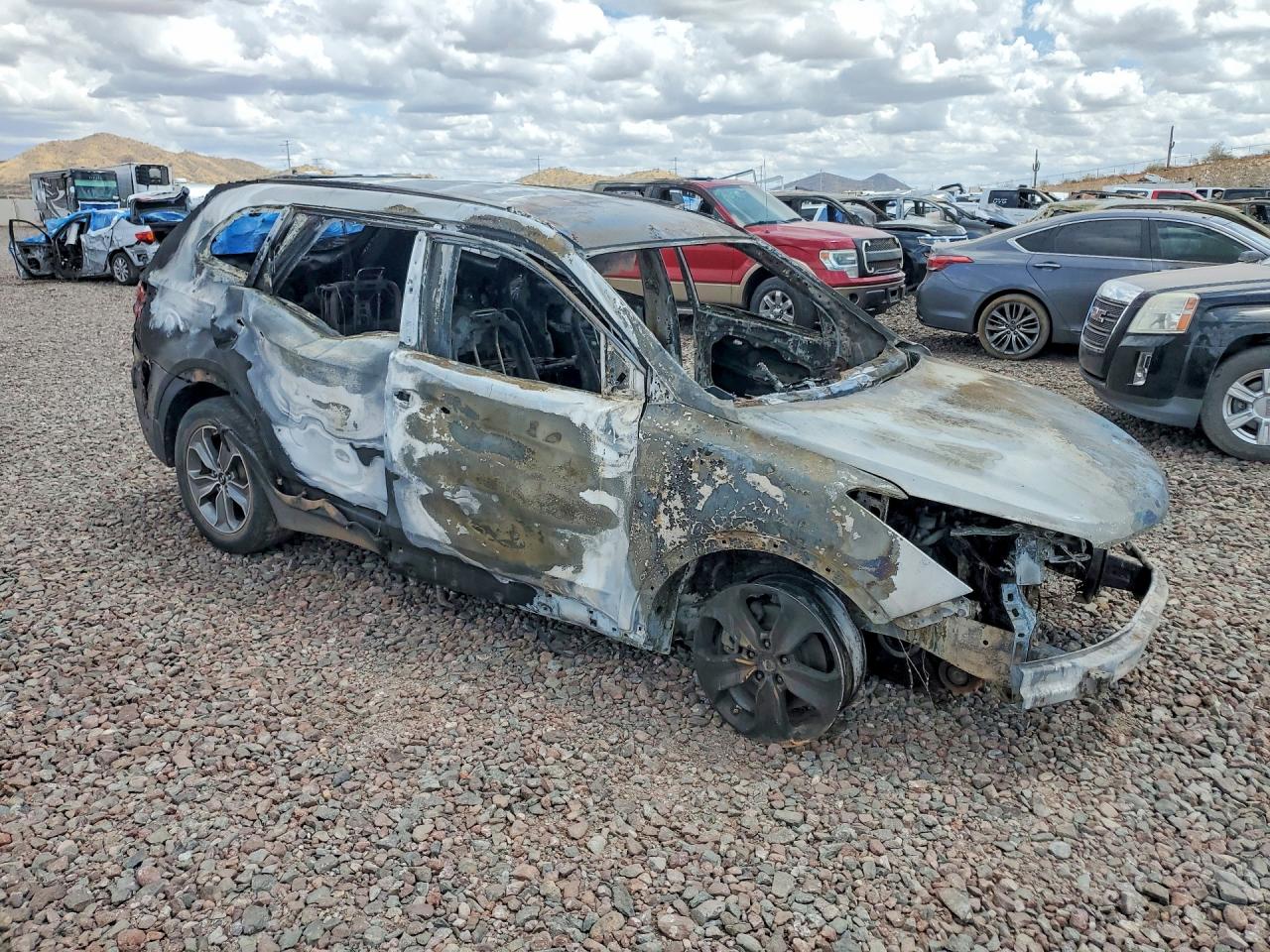 2015 Hyundai Santa Fe Gls Burn vin: KM8SMDHF0FU090079