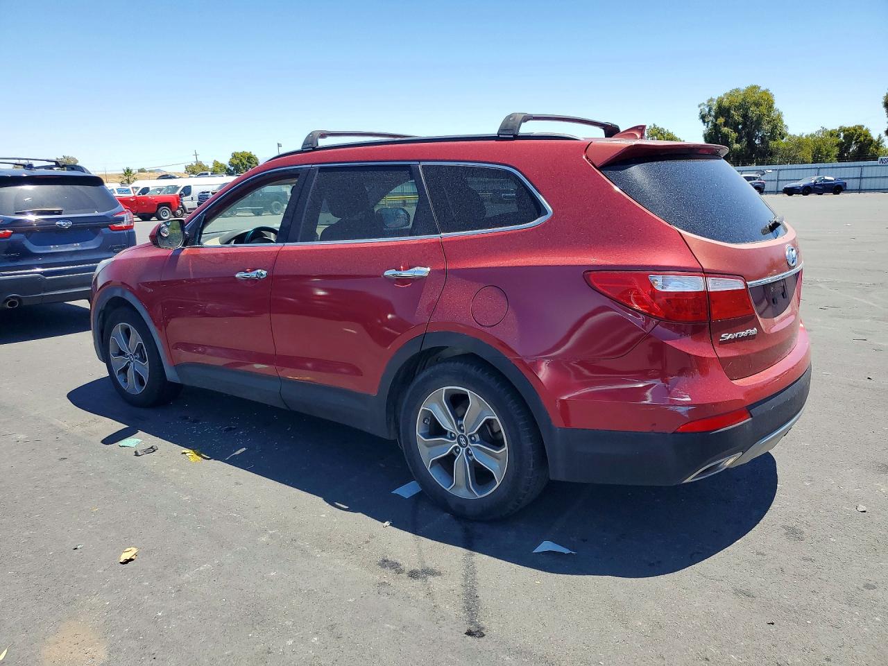 2015 Hyundai Santa Fe Gls Красный vin: KM8SMDHF0FU097842