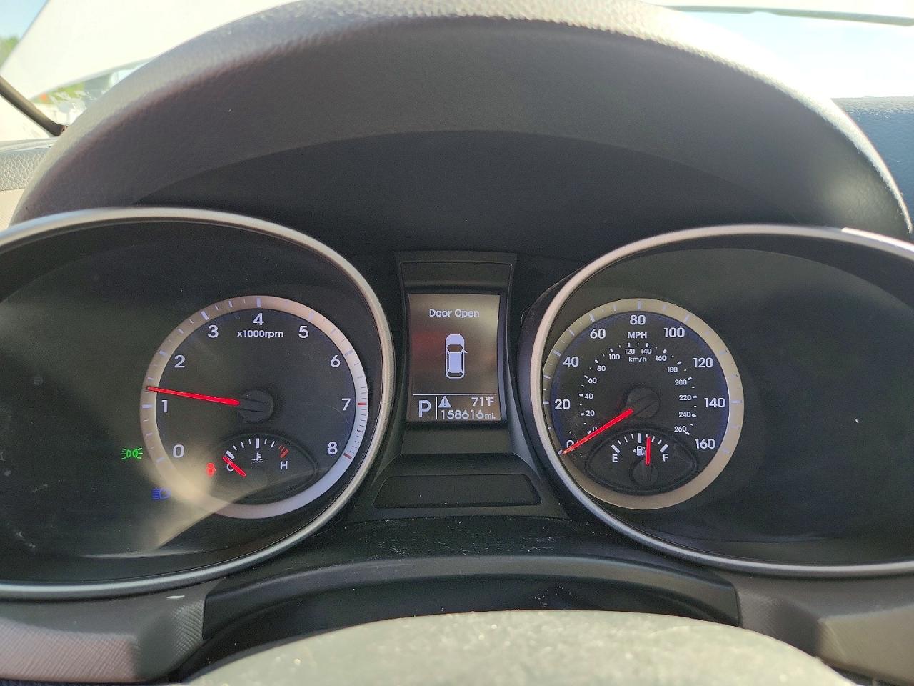 2015 Hyundai Santa Fe Gls White vin: KM8SMDHF0FU103302