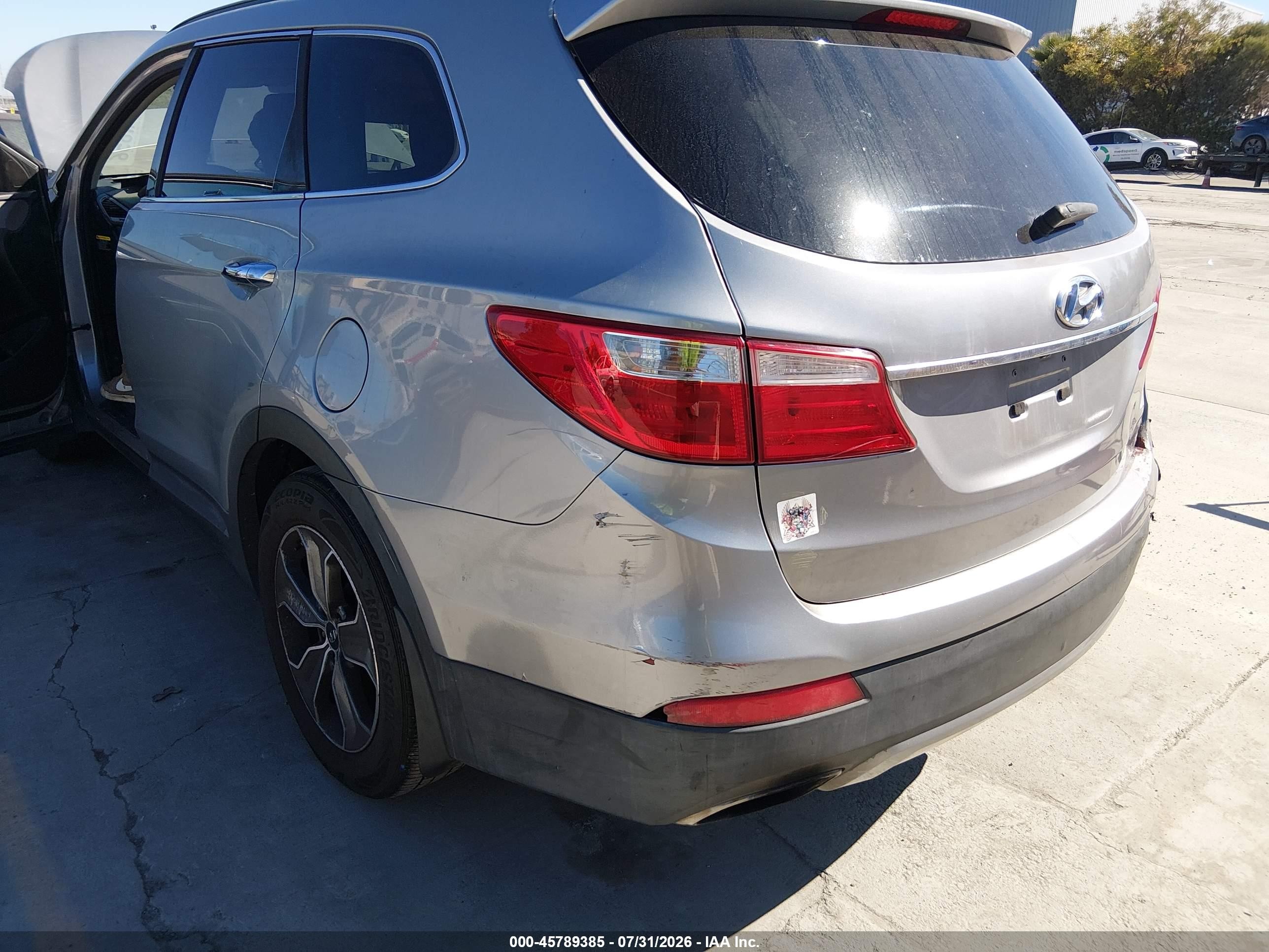 2015 Hyundai Santa Fe Gls Gray vin: KM8SMDHF0FU113831