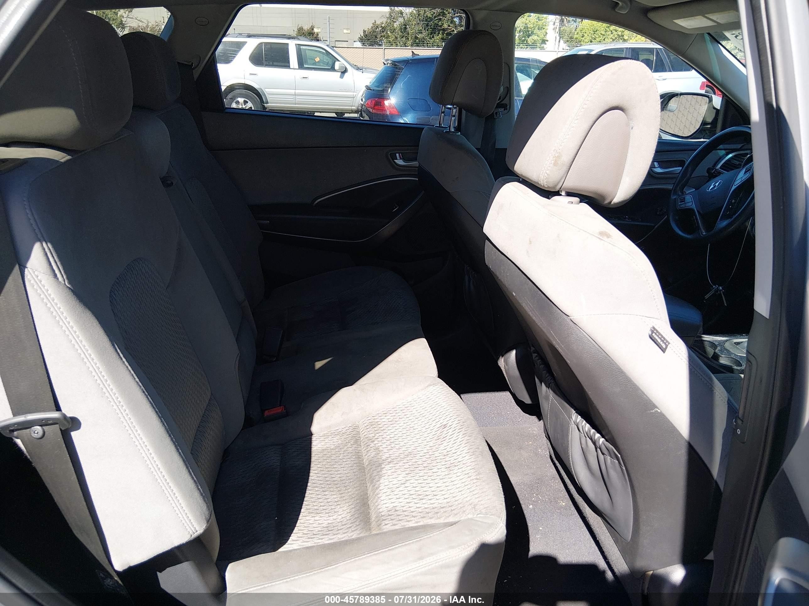 2015 Hyundai Santa Fe Gls Gray vin: KM8SMDHF0FU113831