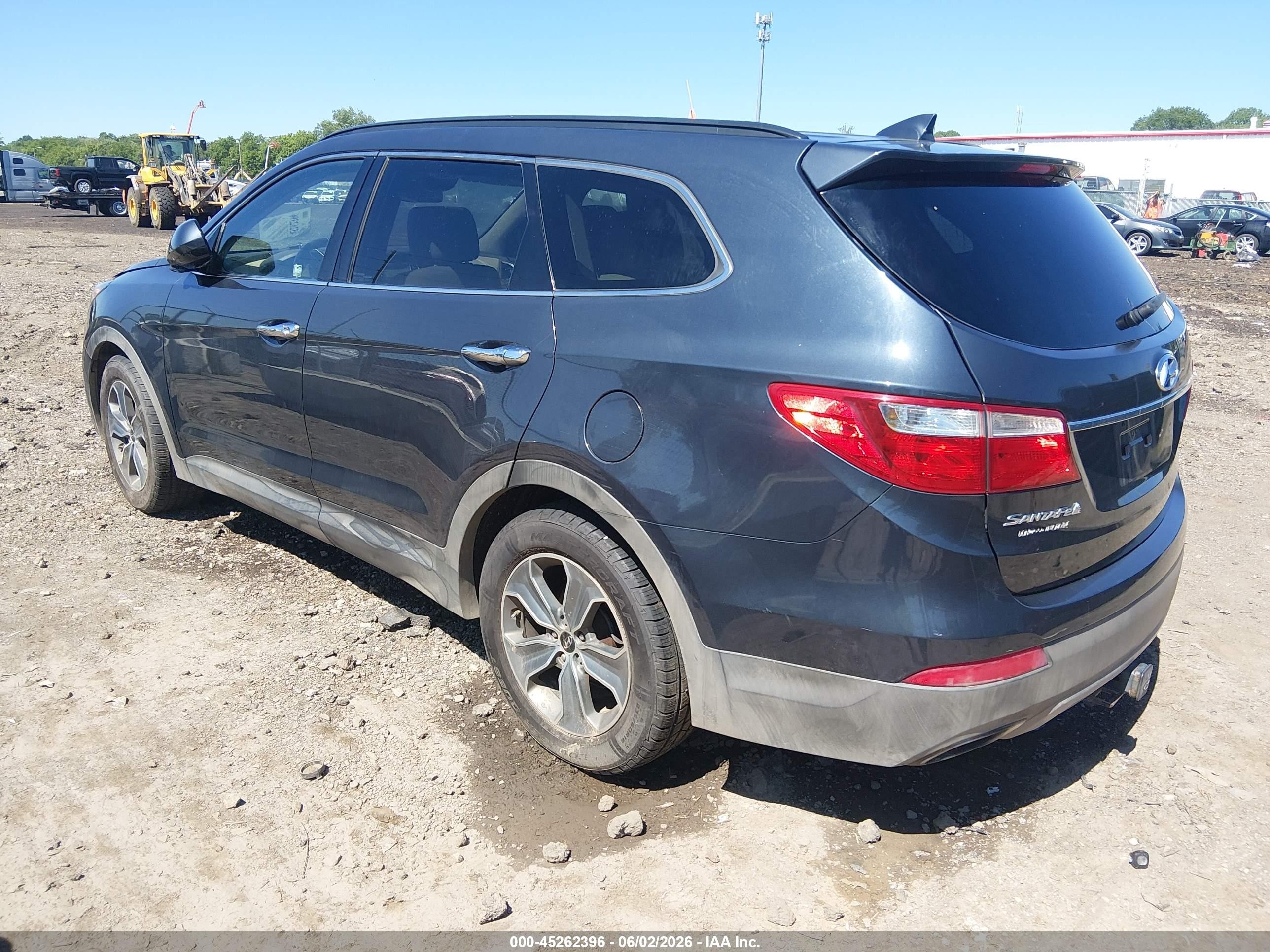 2013 Hyundai Santa Fe Gls Gray vin: KM8SMDHF1DU028624
