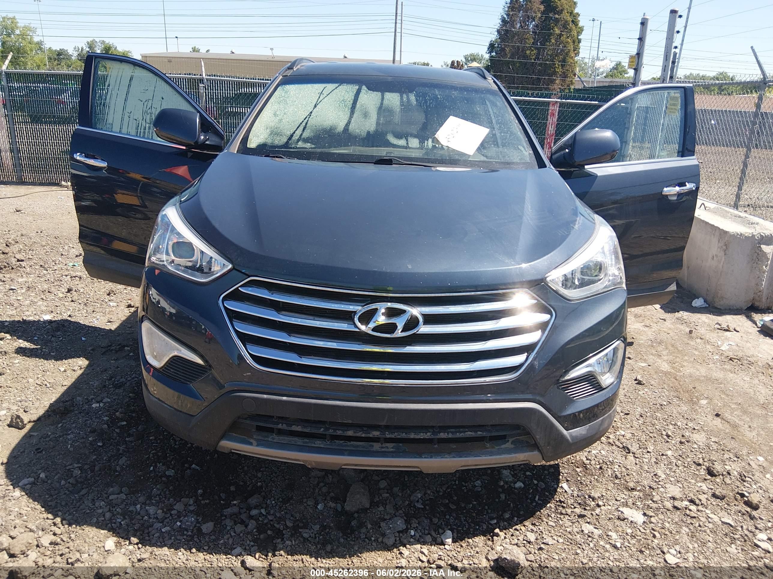 2013 Hyundai Santa Fe Gls Gray vin: KM8SMDHF1DU028624