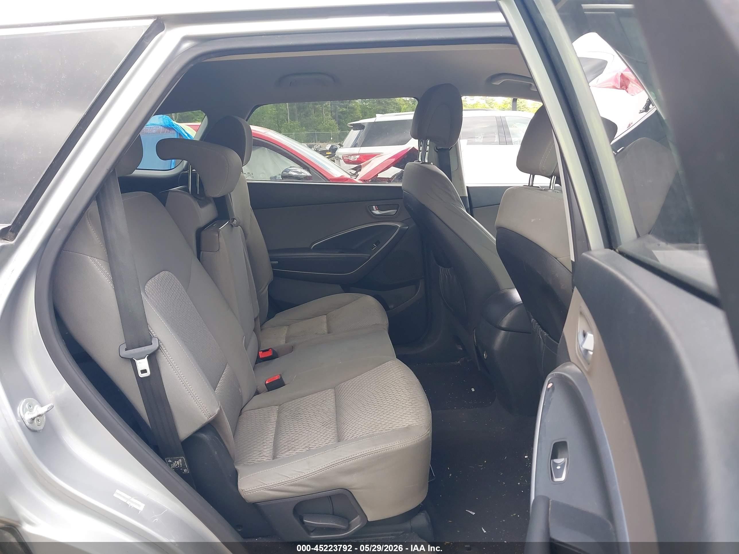 2014 Hyundai Santa Fe Gls Gray vin: KM8SMDHF1EU040810