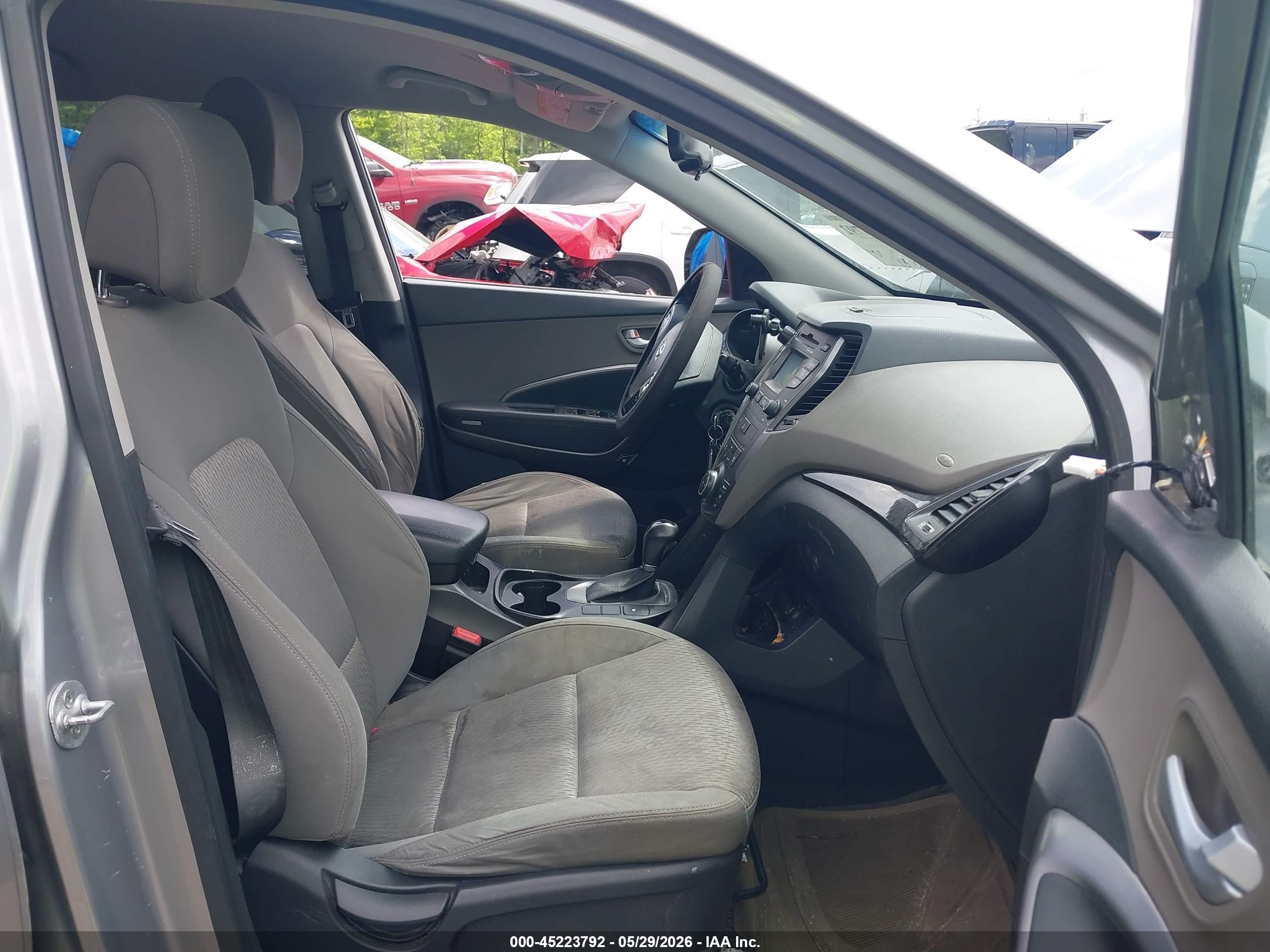 2014 Hyundai Santa Fe Gls Gray vin: KM8SMDHF1EU040810