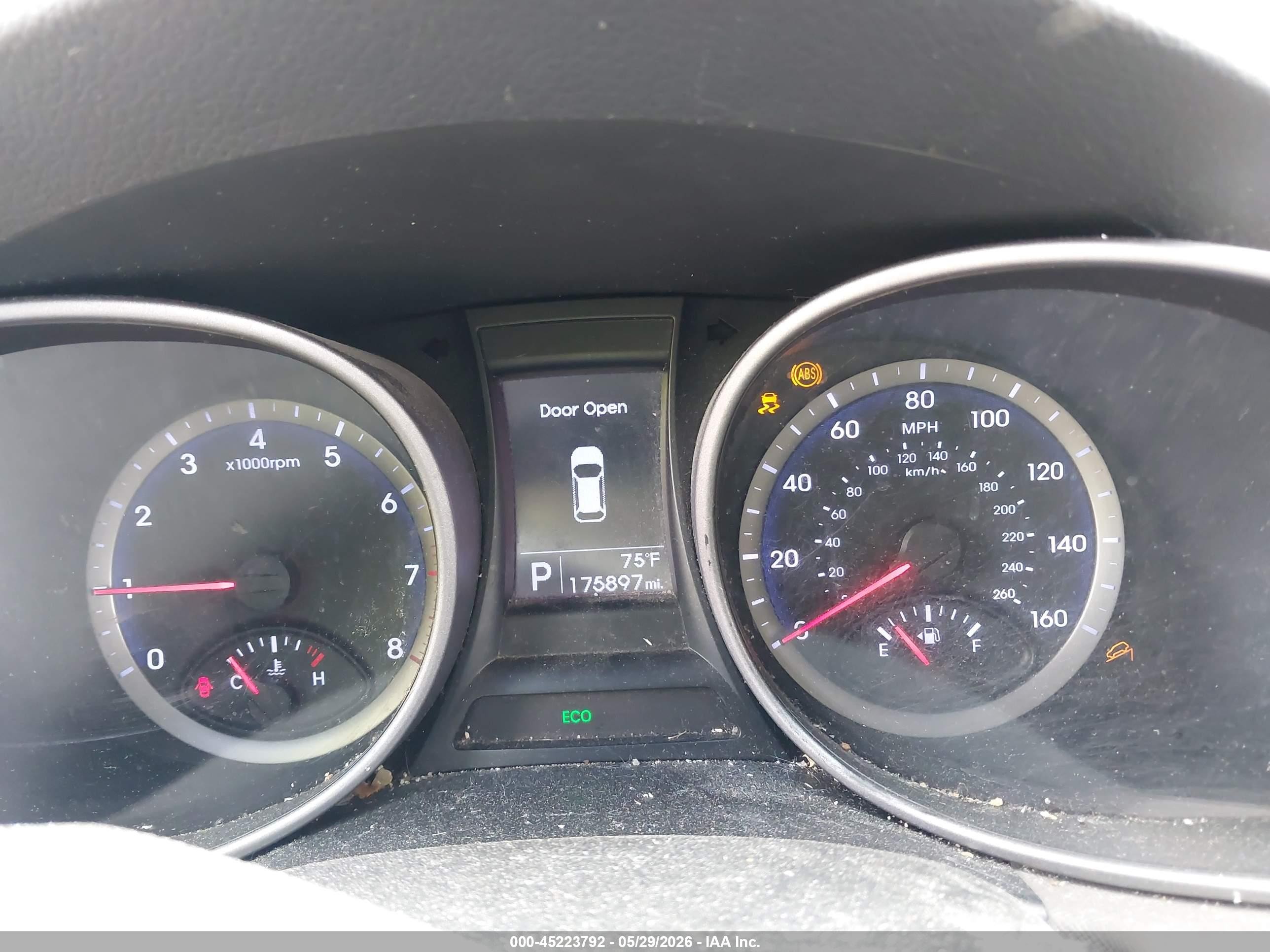 2014 Hyundai Santa Fe Gls Gray vin: KM8SMDHF1EU040810