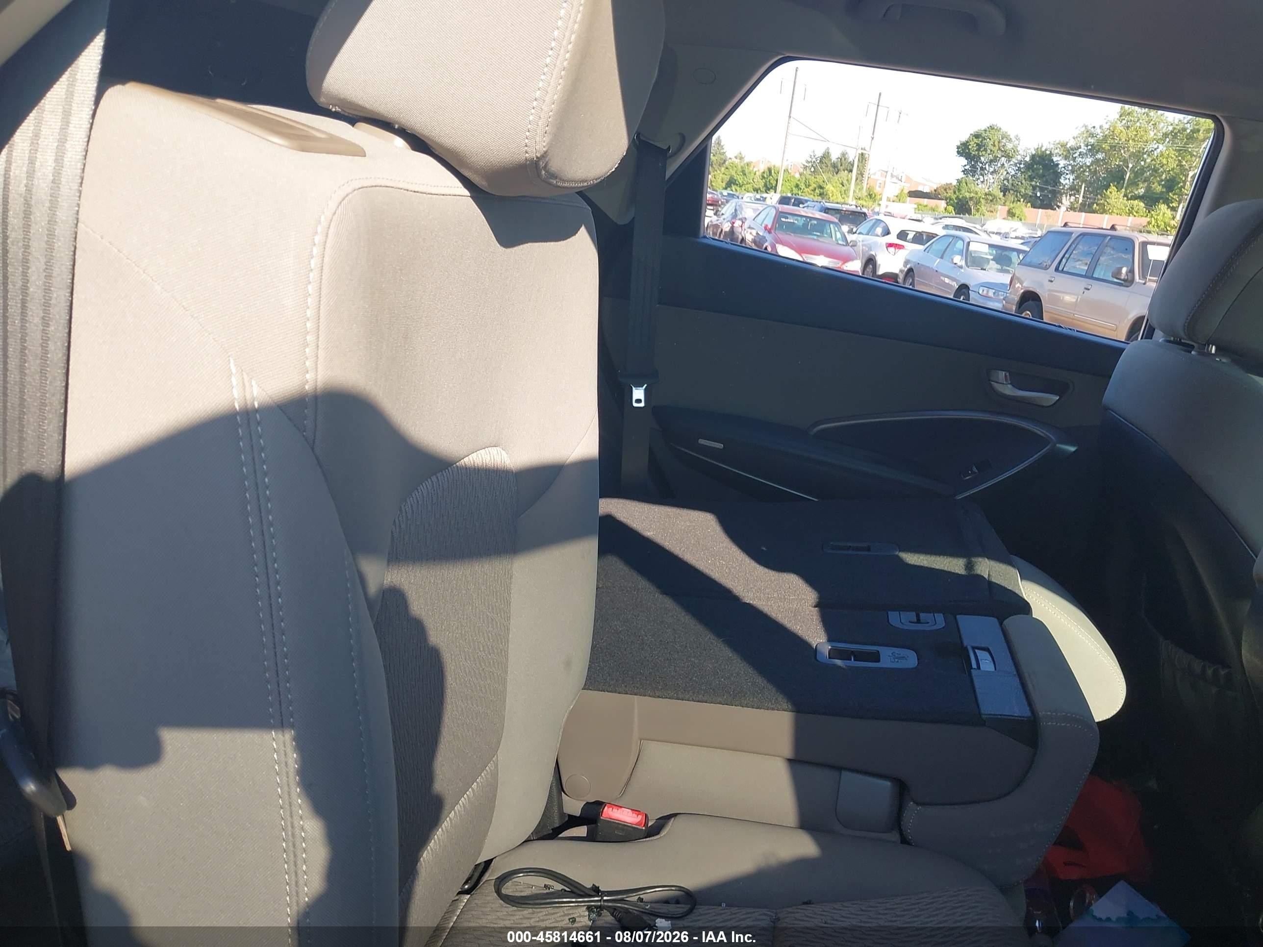 2014 Hyundai Santa Fe Gls Серебряный vin: KM8SMDHF1EU041679