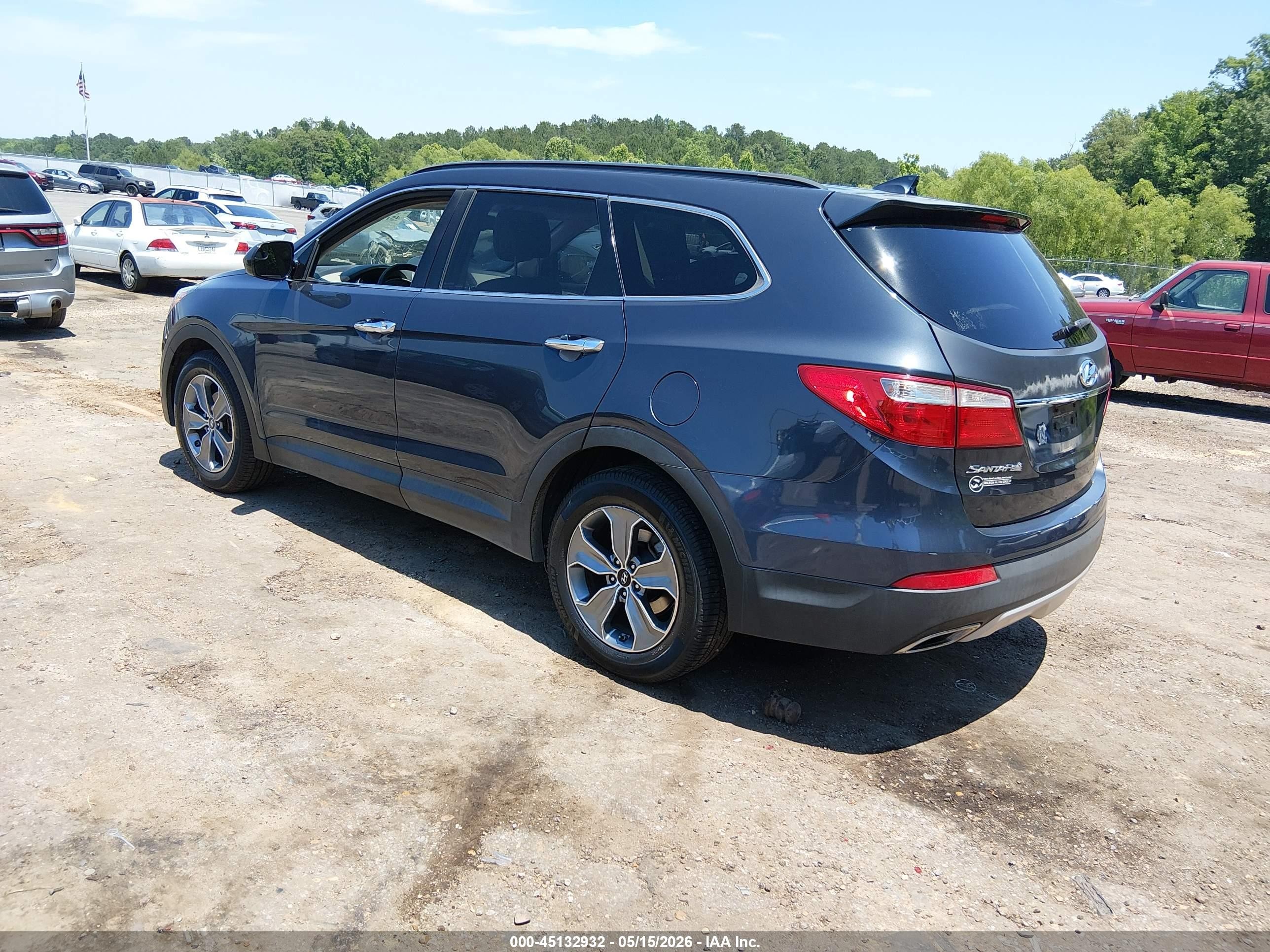 2016 Hyundai Santa Fe Se Черный vin: KM8SMDHF1GU154549