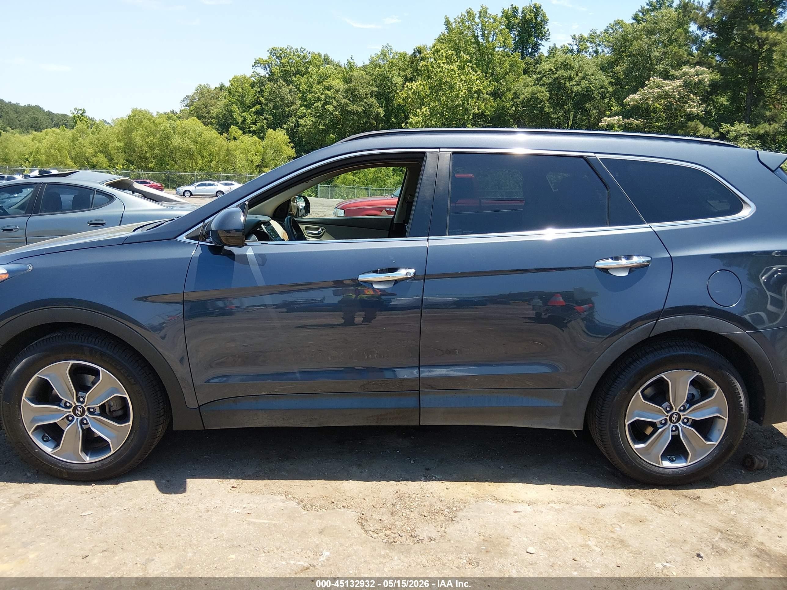 2016 Hyundai Santa Fe Se Черный vin: KM8SMDHF1GU154549