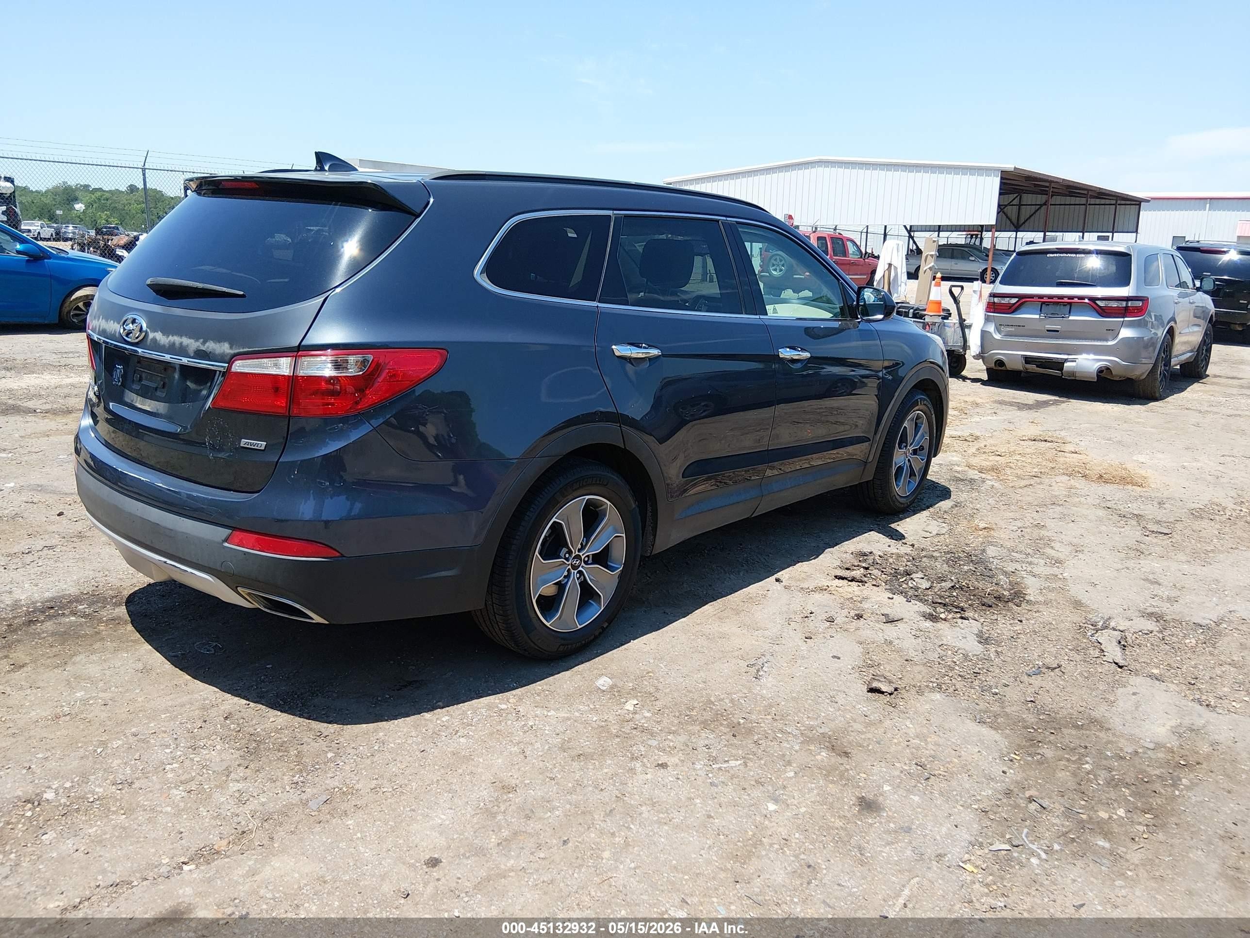 2016 Hyundai Santa Fe Se Черный vin: KM8SMDHF1GU154549