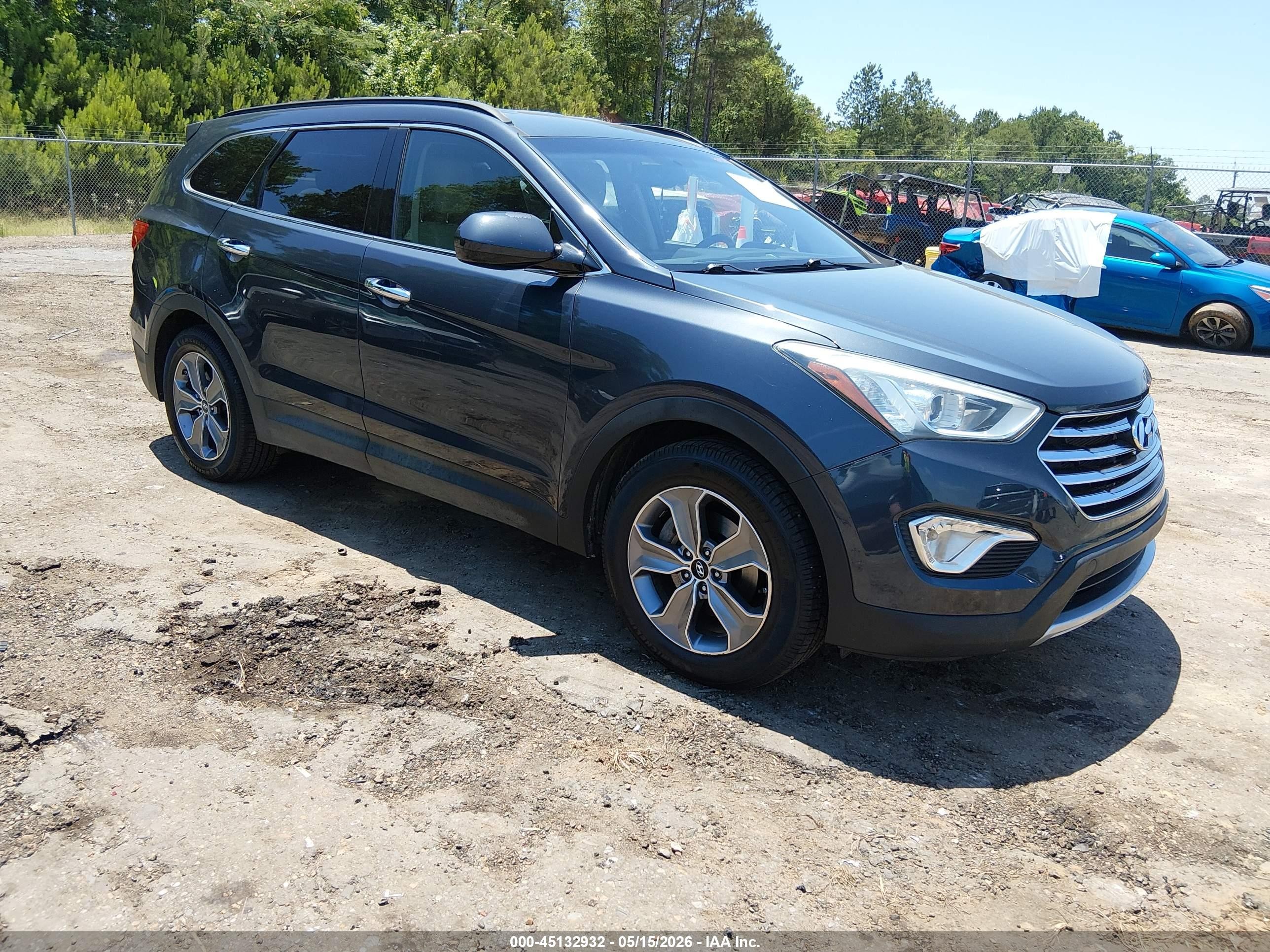 2016 Hyundai Santa Fe Se Черный vin: KM8SMDHF1GU154549
