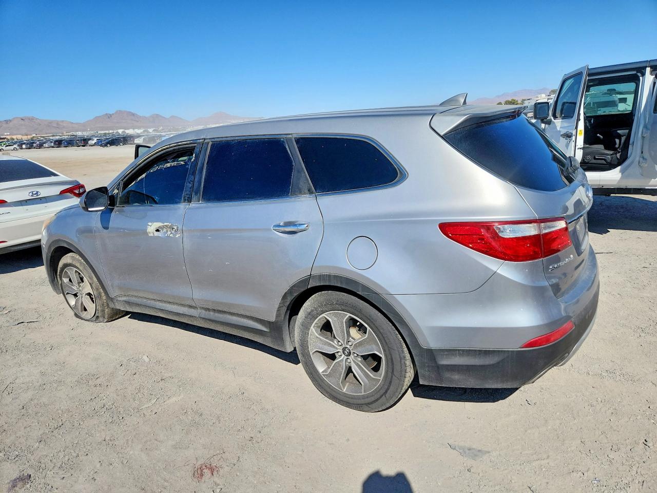 2013 Hyundai Santa Fe Gls Silver vin: KM8SMDHF2DU005532
