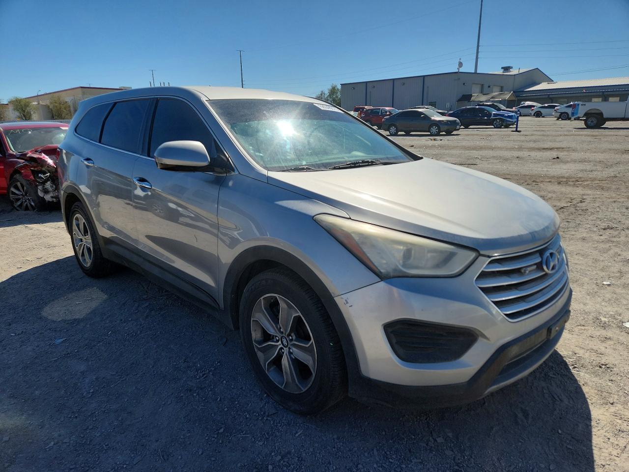2013 Hyundai Santa Fe Gls Silver vin: KM8SMDHF2DU005532