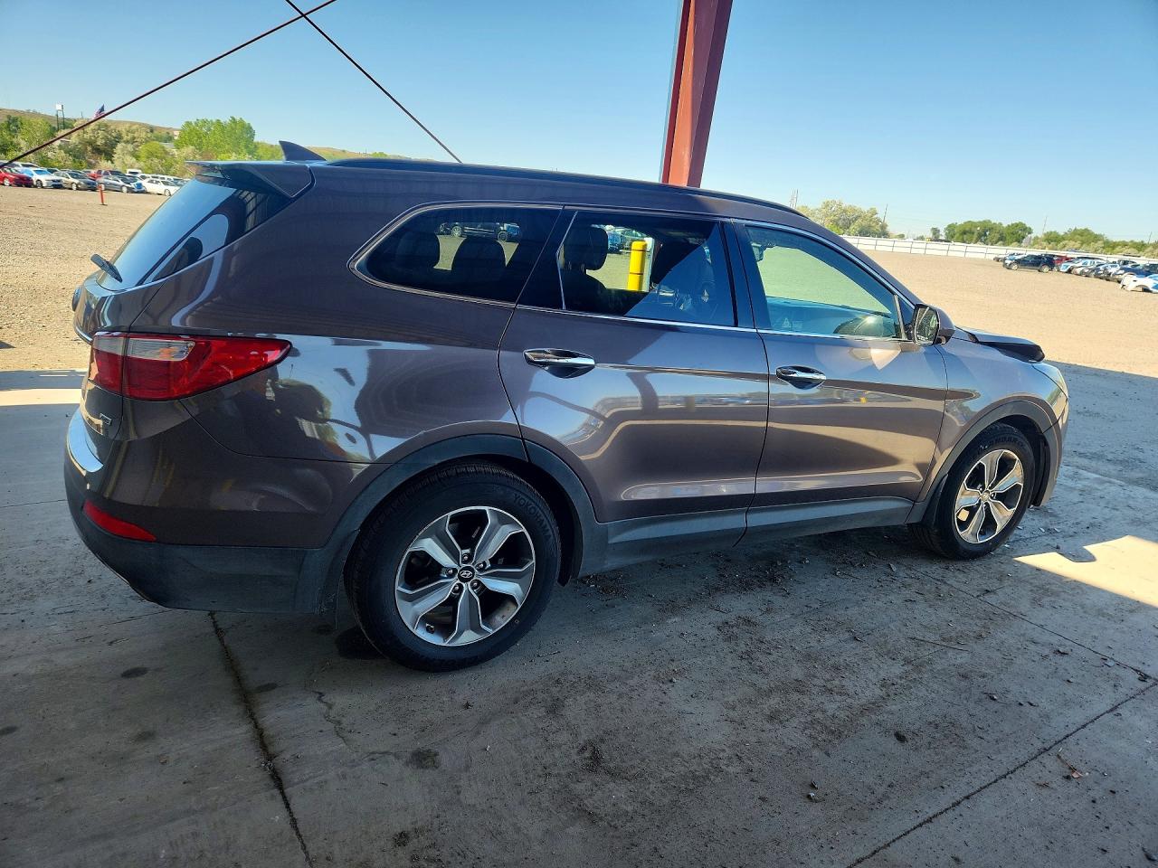 2014 Hyundai Santa Fe Gls Brown vin: KM8SMDHF2EU051203
