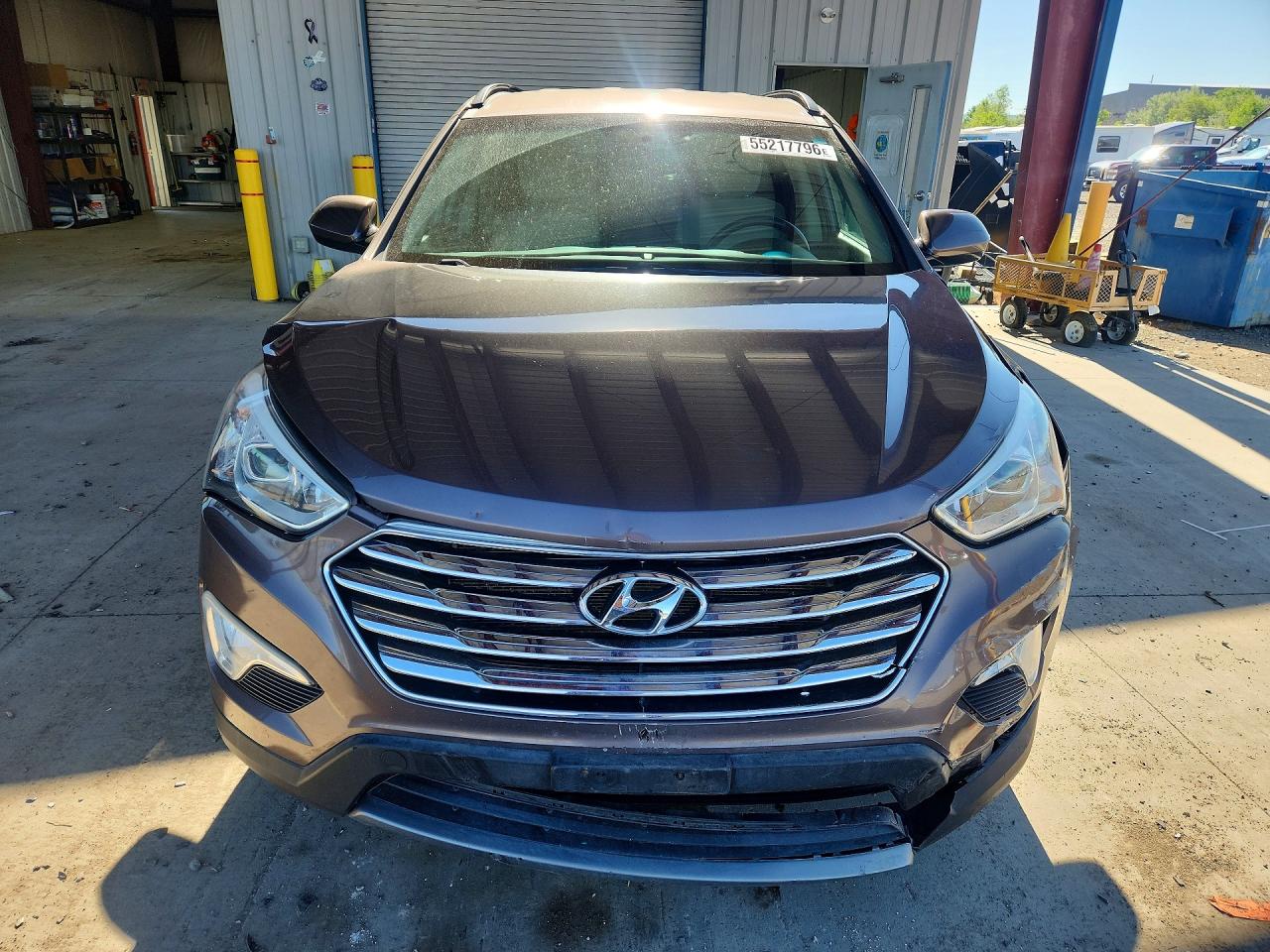 2014 Hyundai Santa Fe Gls Brown vin: KM8SMDHF2EU051203