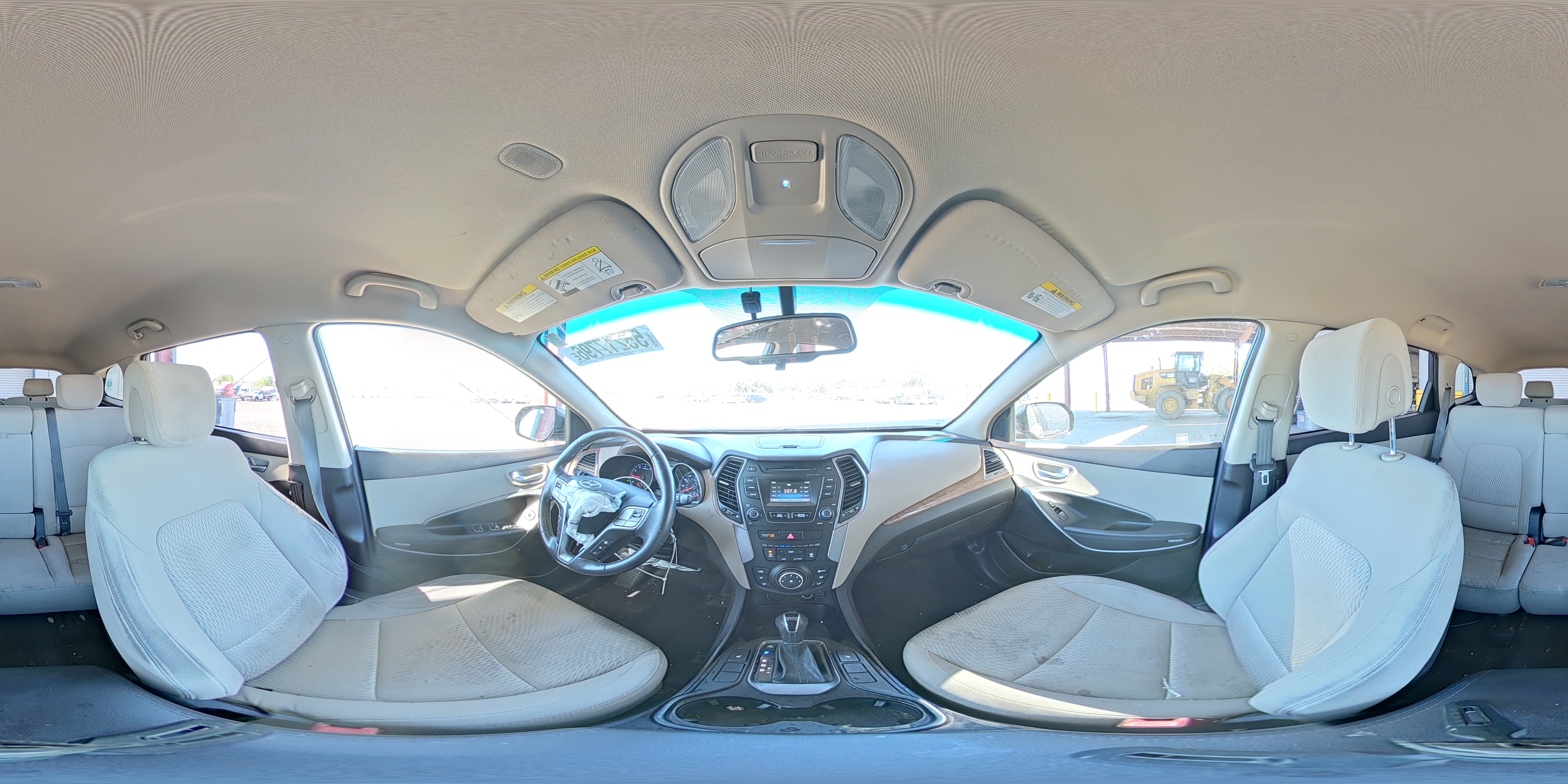 2014 Hyundai Santa Fe Gls Brown vin: KM8SMDHF2EU051203