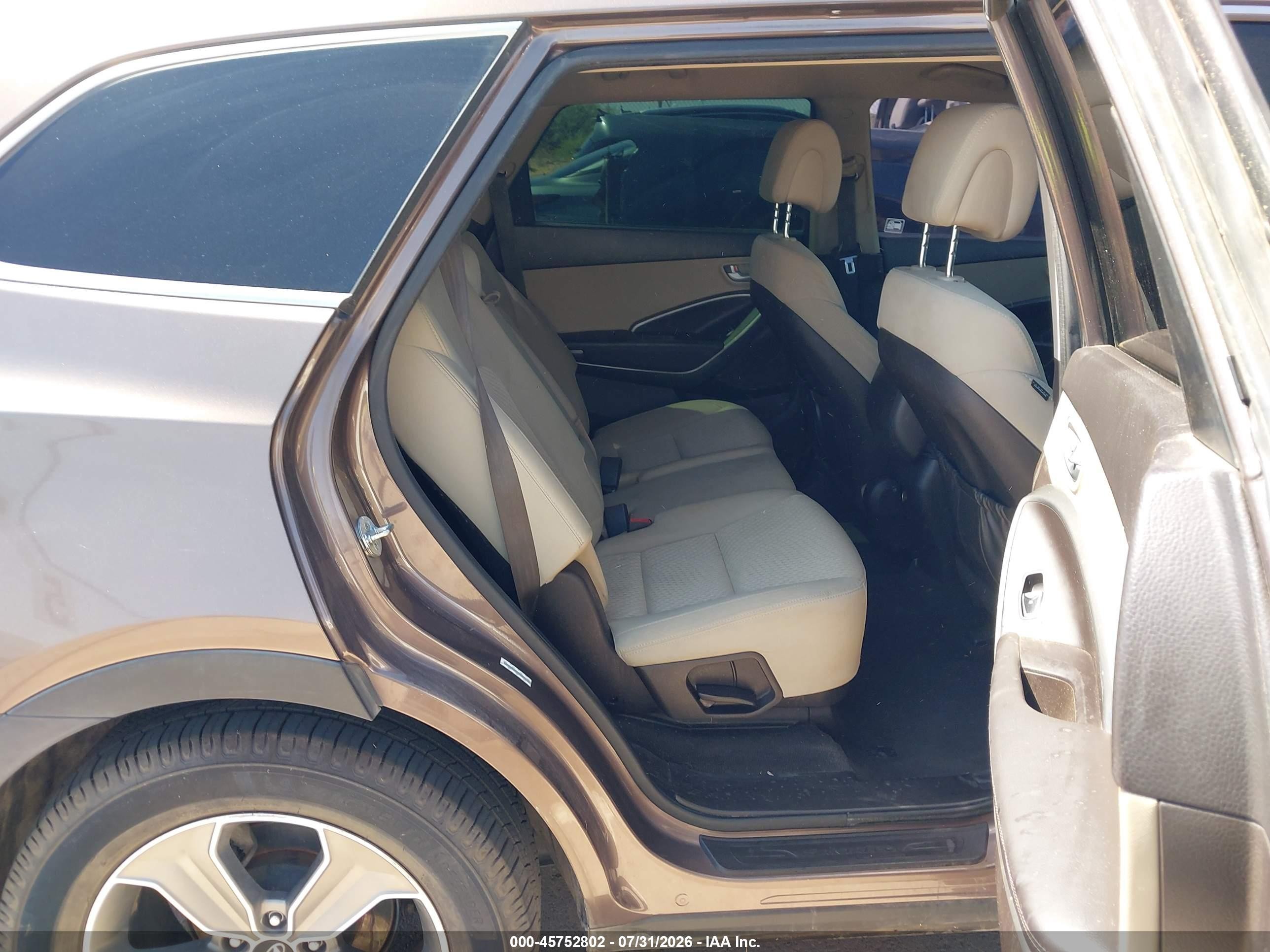2015 Hyundai Santa Fe Gls Коричневый vin: KM8SMDHF2FU089712