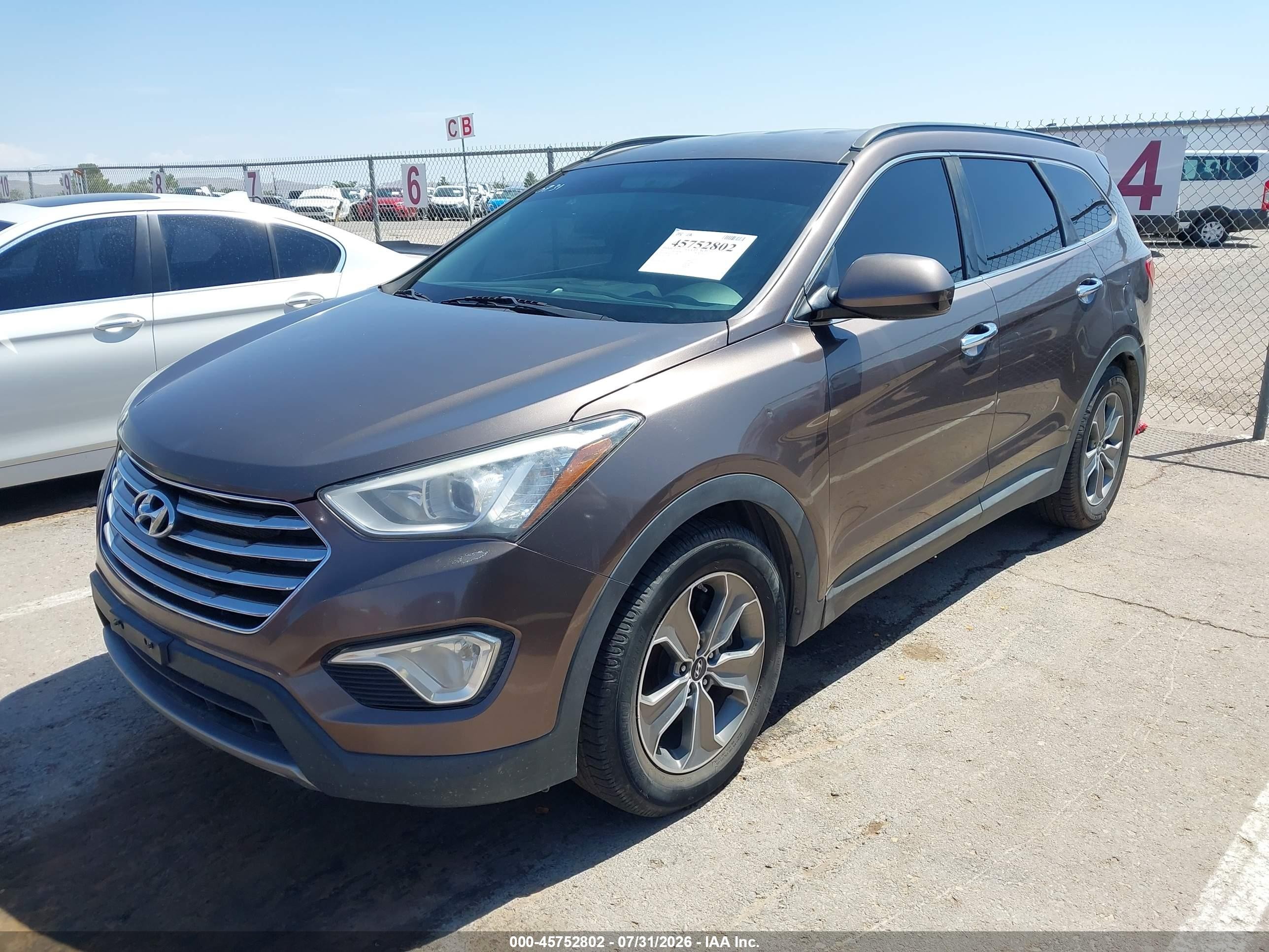 2015 Hyundai Santa Fe Gls Коричневый vin: KM8SMDHF2FU089712