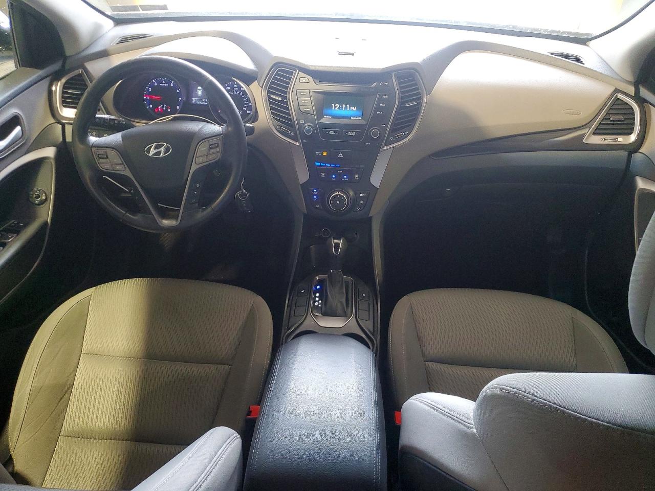 2014 Hyundai Santa Fe Gls White vin: KM8SMDHF3EU063859