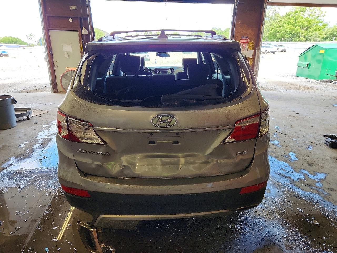 2014 Hyundai Santa Fe Gls Silver vin: KM8SMDHF3EU066924