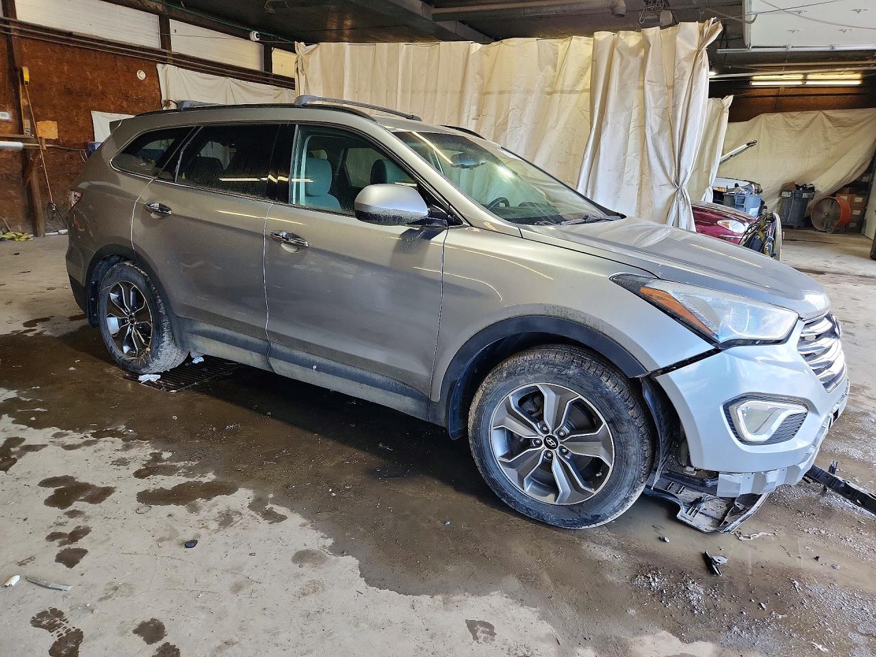 2014 Hyundai Santa Fe Gls Silver vin: KM8SMDHF3EU066924