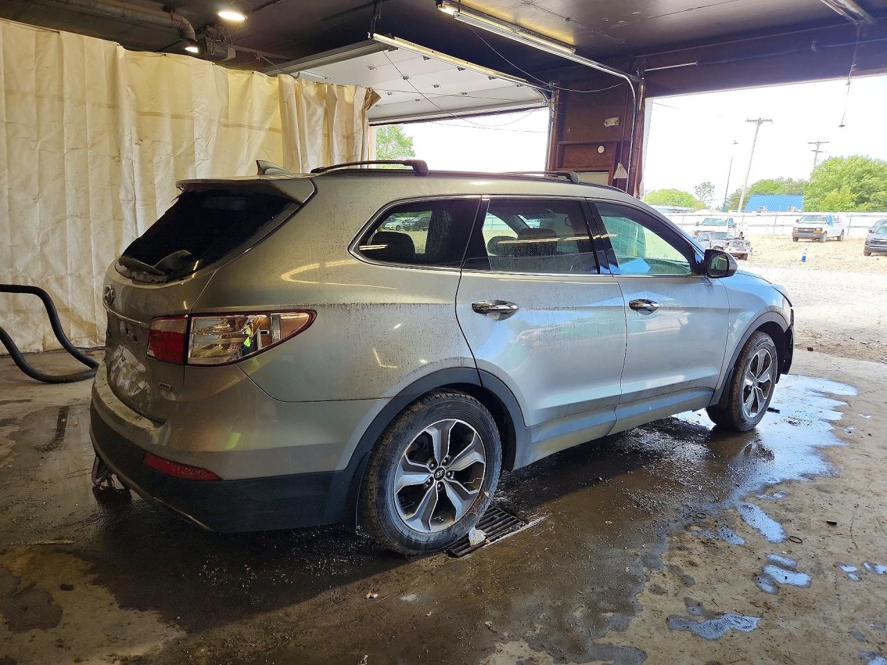 2014 Hyundai Santa Fe Gls Silver vin: KM8SMDHF3EU066924