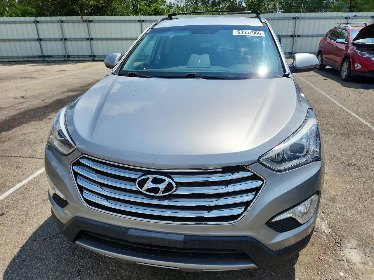 2014 Hyundai Santa Fe Gls Silver vin: KM8SMDHF3EU085750