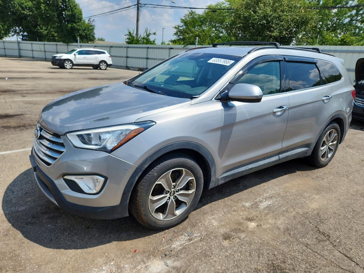 2014 Hyundai Santa Fe Gls Silver vin: KM8SMDHF3EU085750